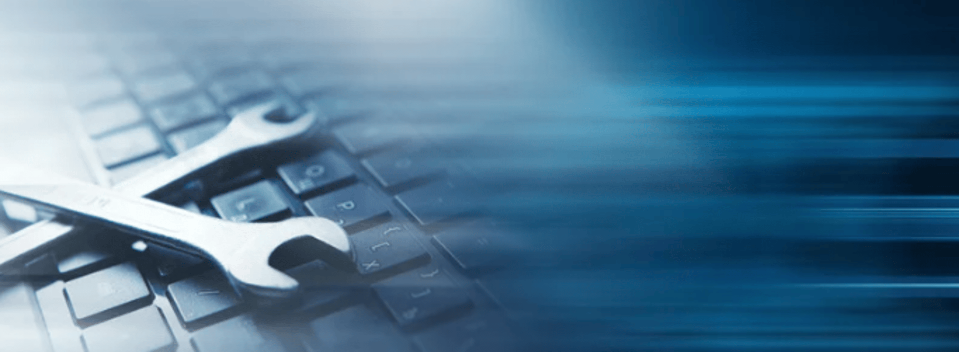 an abstract photo of a curved building with a blue sky in the background