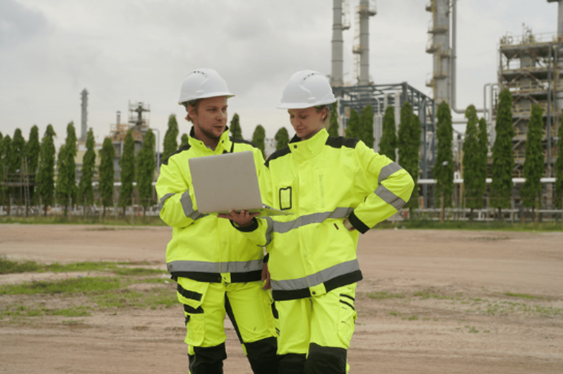 an abstract photo of a curved building with a blue sky in the background