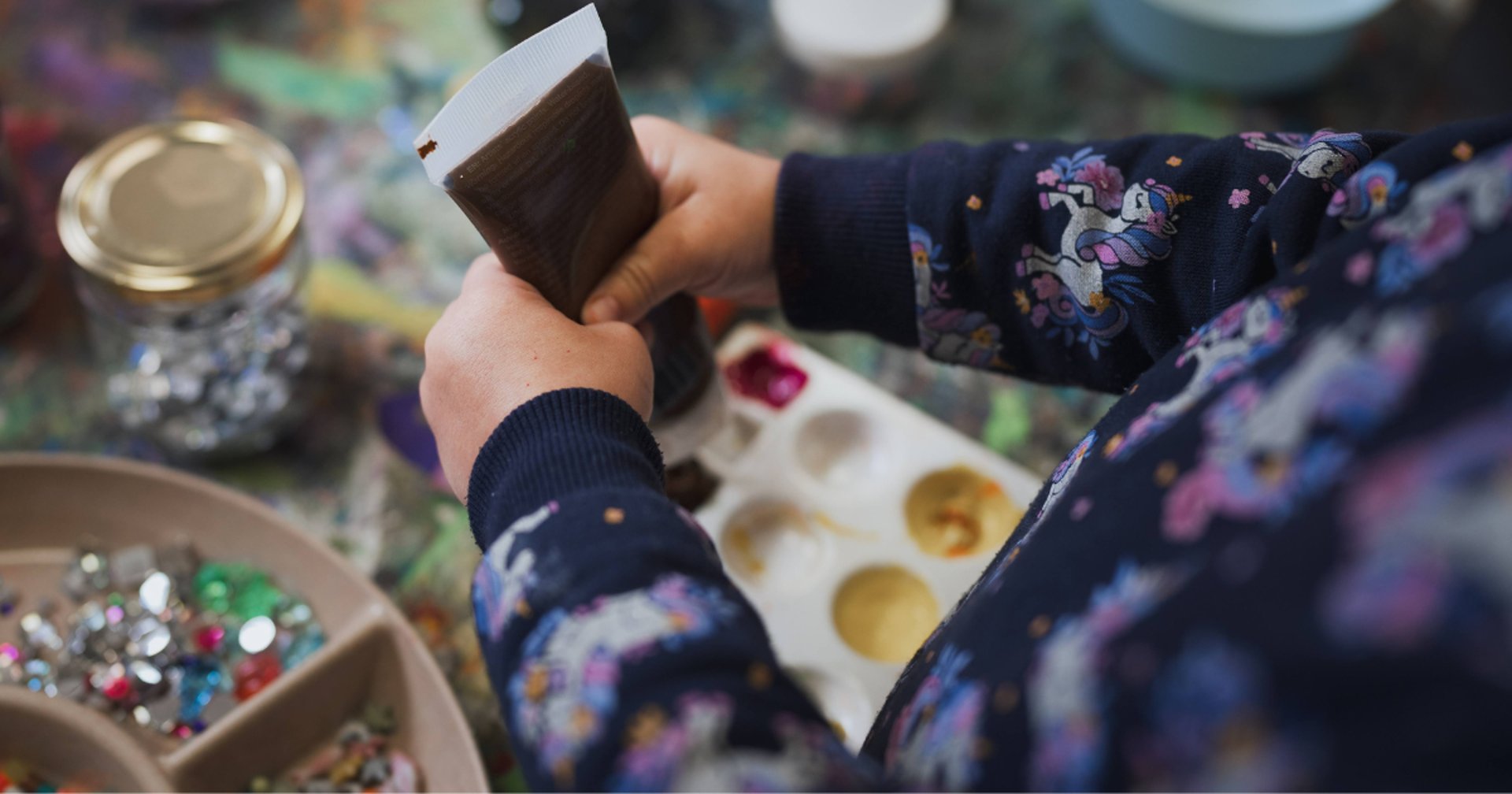 an abstract photo of a curved building with a blue sky in the background