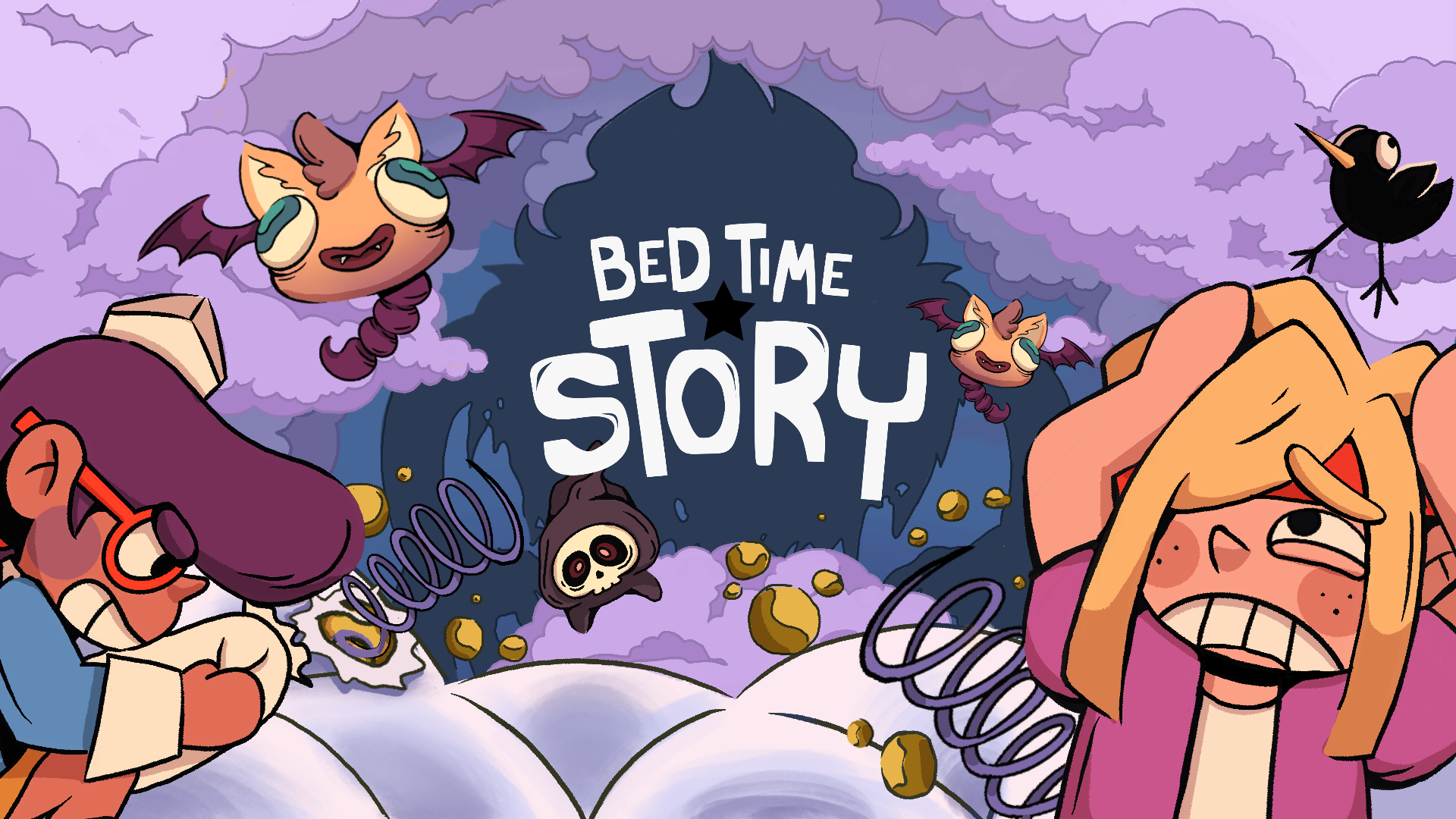 an abstract photo of a curved building with a blue sky in the background