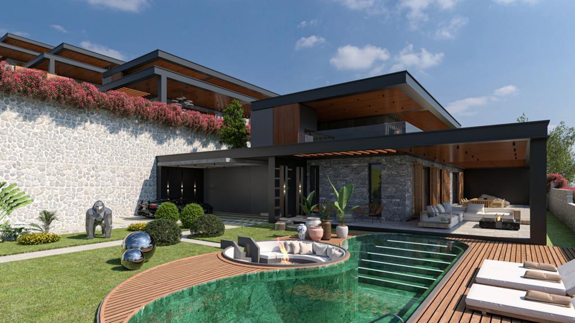 black and white bed linen