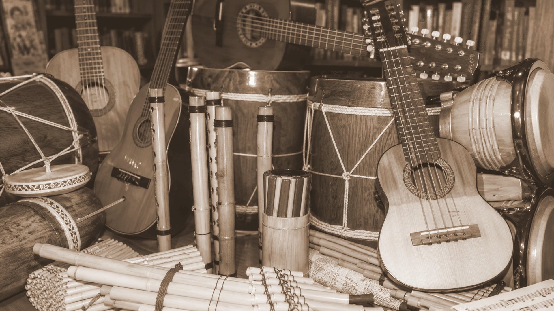 Instrumentos típicos del huila