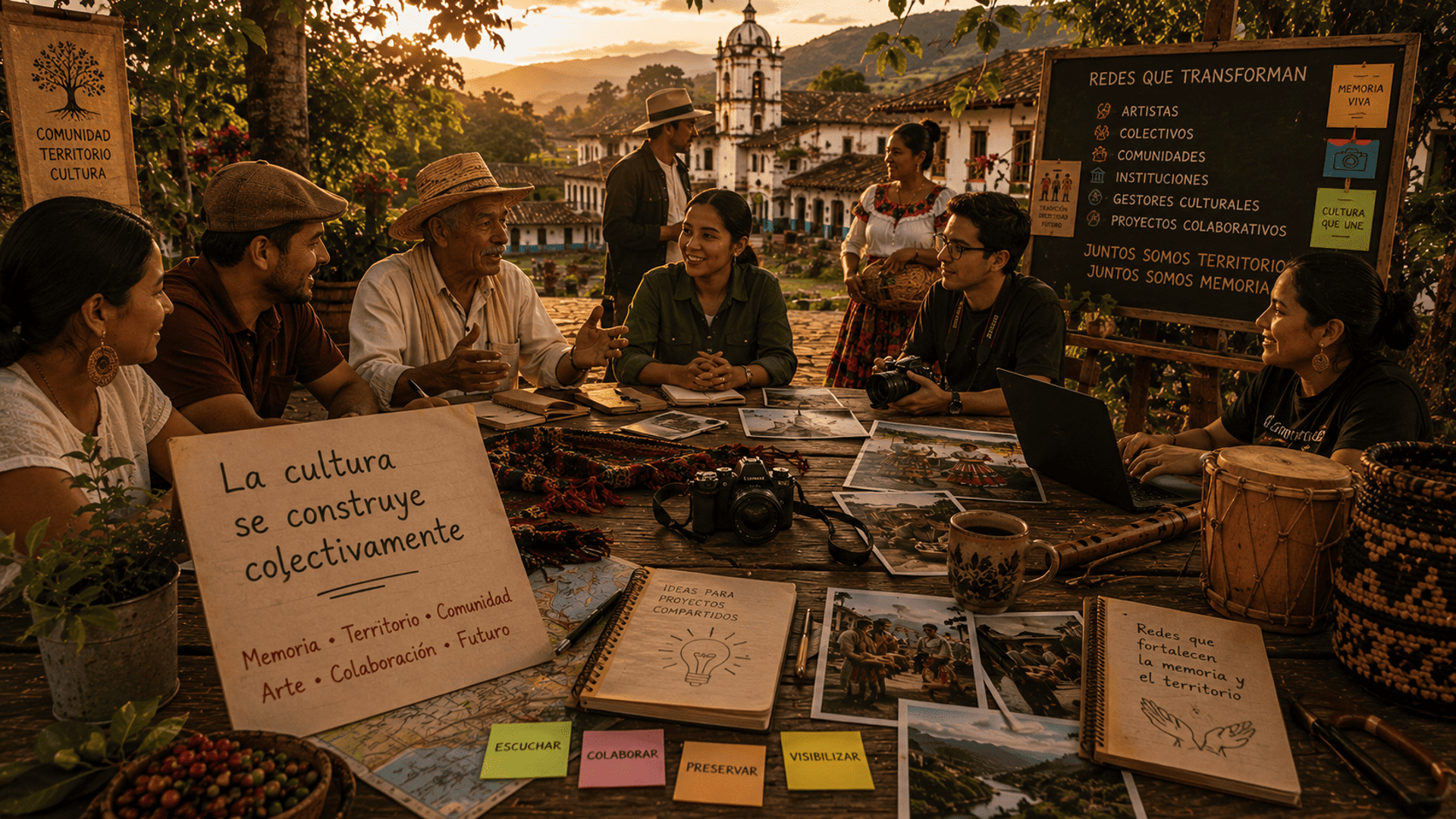 Alianzas y comunidad La cultura se construye colectivamente