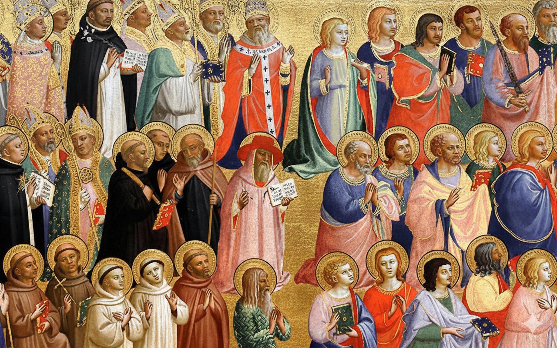 Todos los santos en el sitio web voces de amor y vida