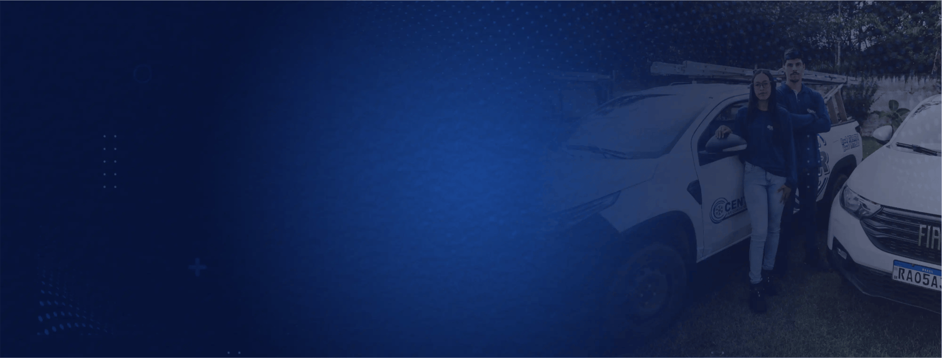 Equipe e frota da Central Ar Condicionado: Instalação, Higienização e Manutenção de AC e Climatizadores.