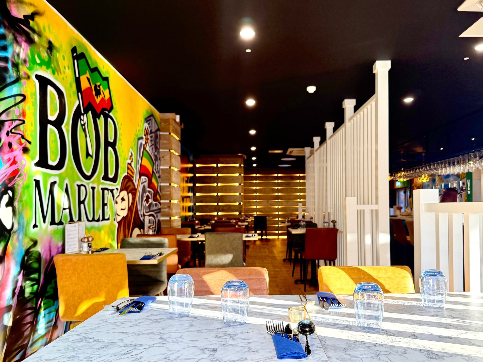 mountain range under blue sky