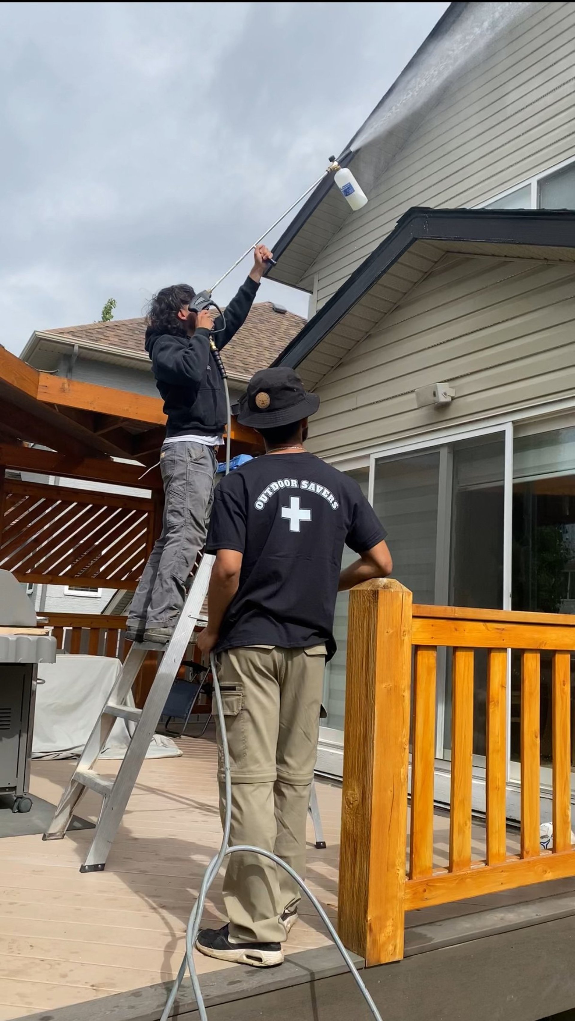 white and brown concrete building near green grass field during daytime