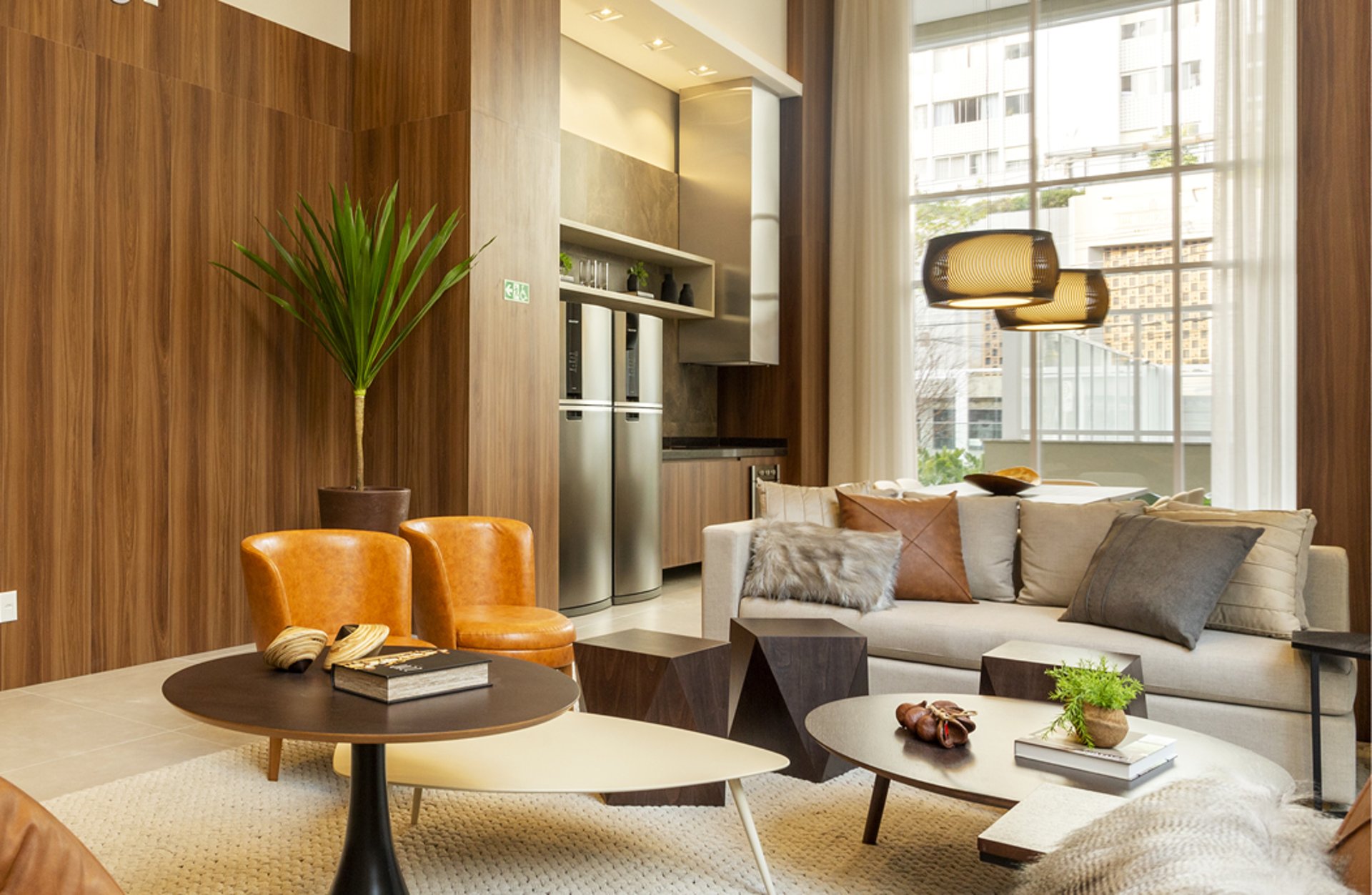 black and brown leather padded tub sofa