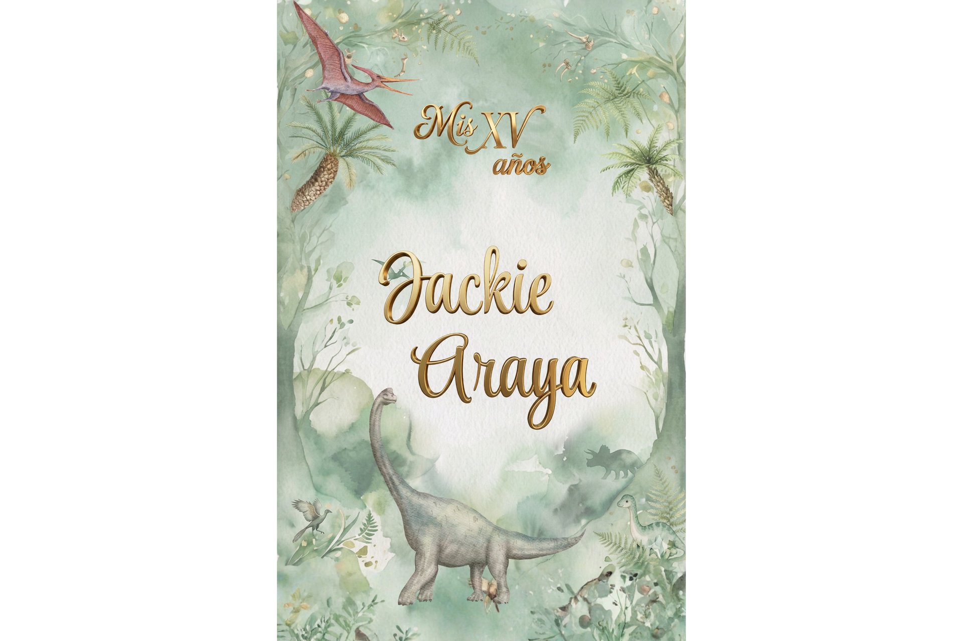 a cake with candles and flowers on a table