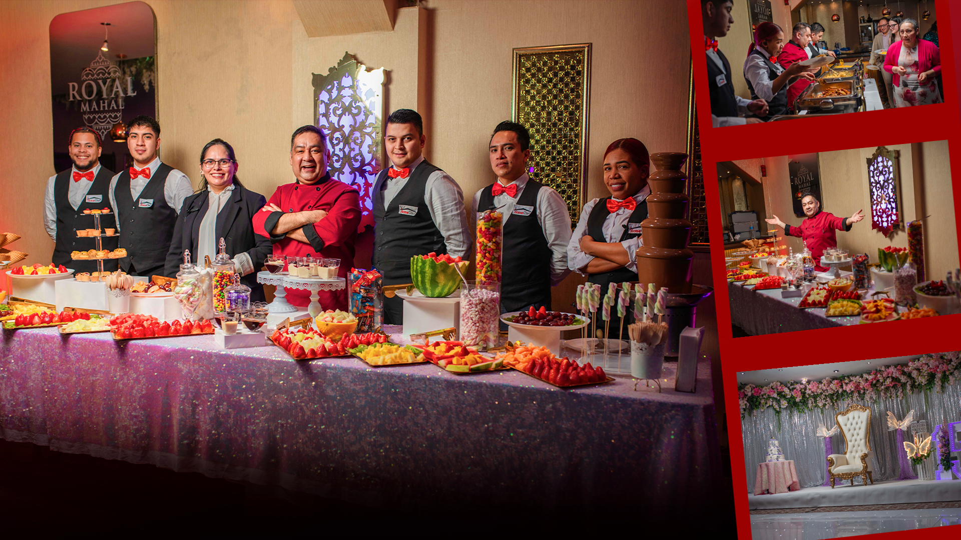 an abstract photo of a curved building with a blue sky in the background