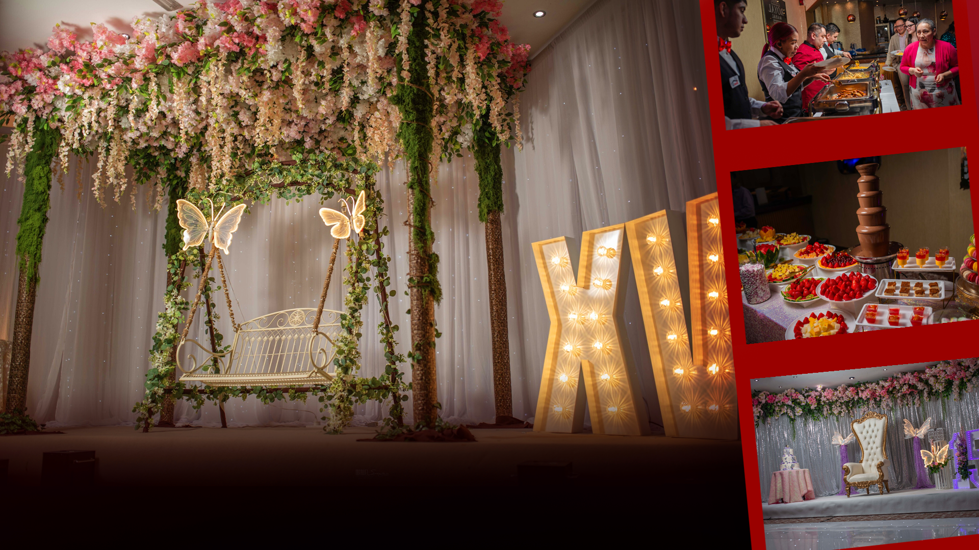 an abstract photo of a curved building with a blue sky in the background