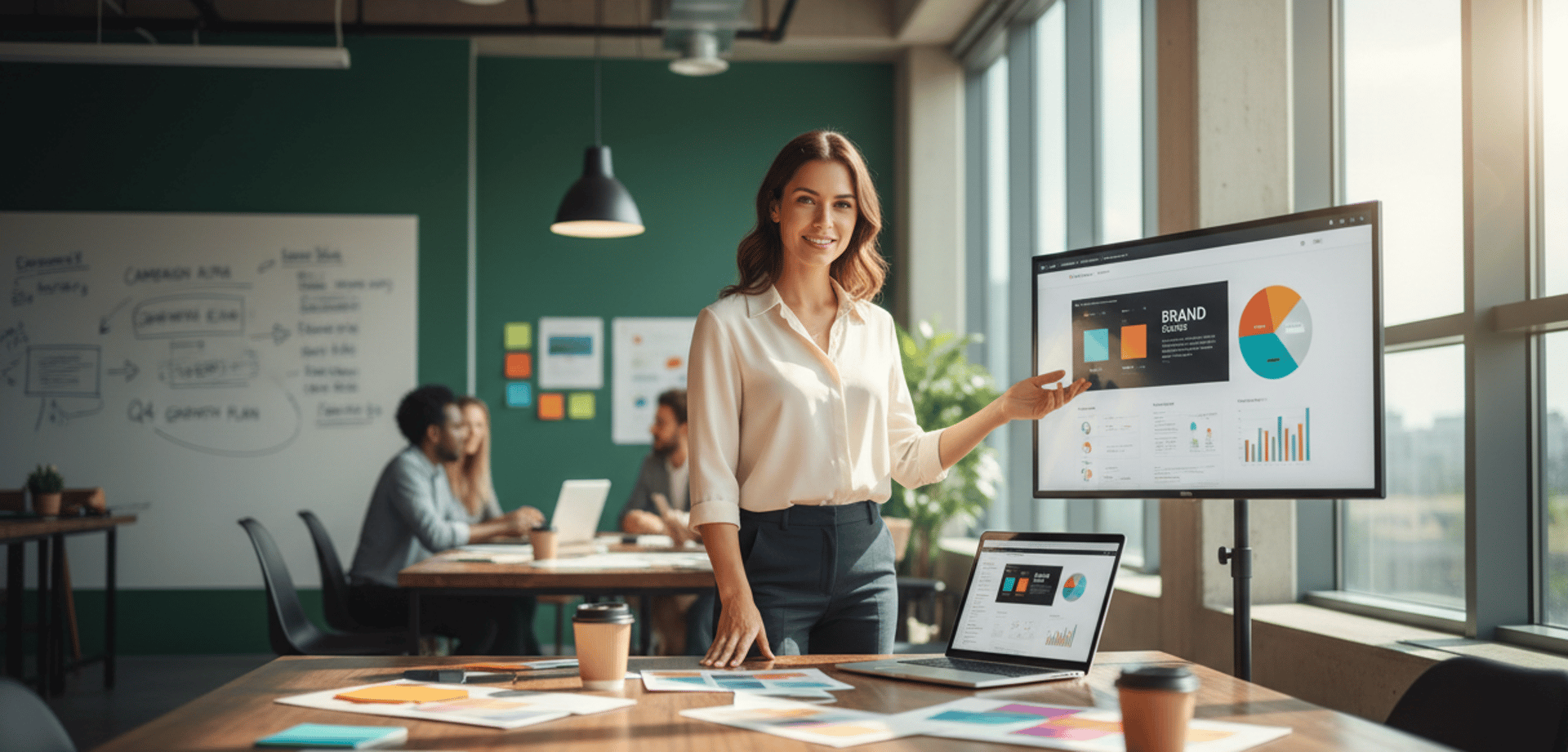 black and brown leather padded tub sofa