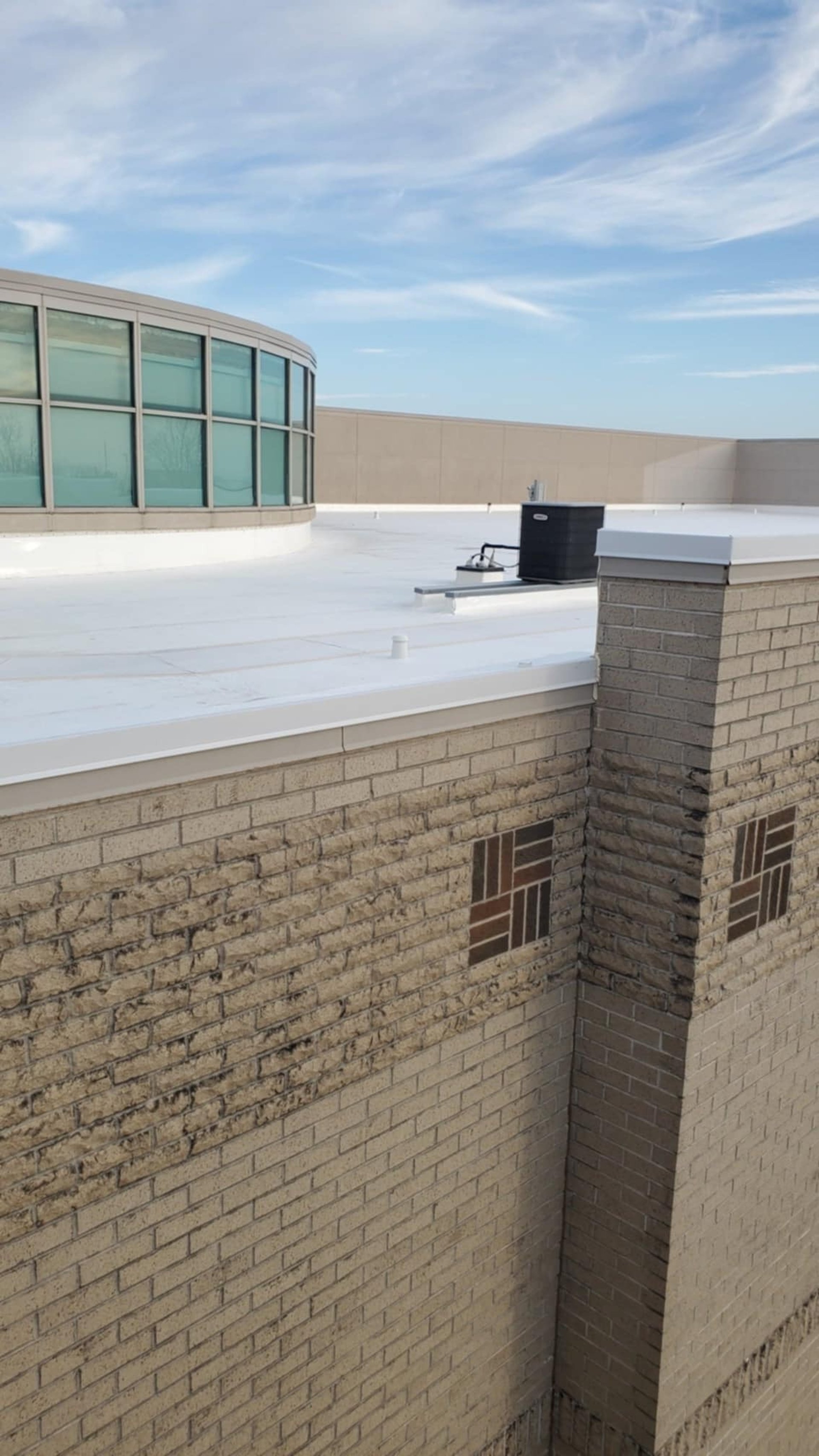 New shingles installation