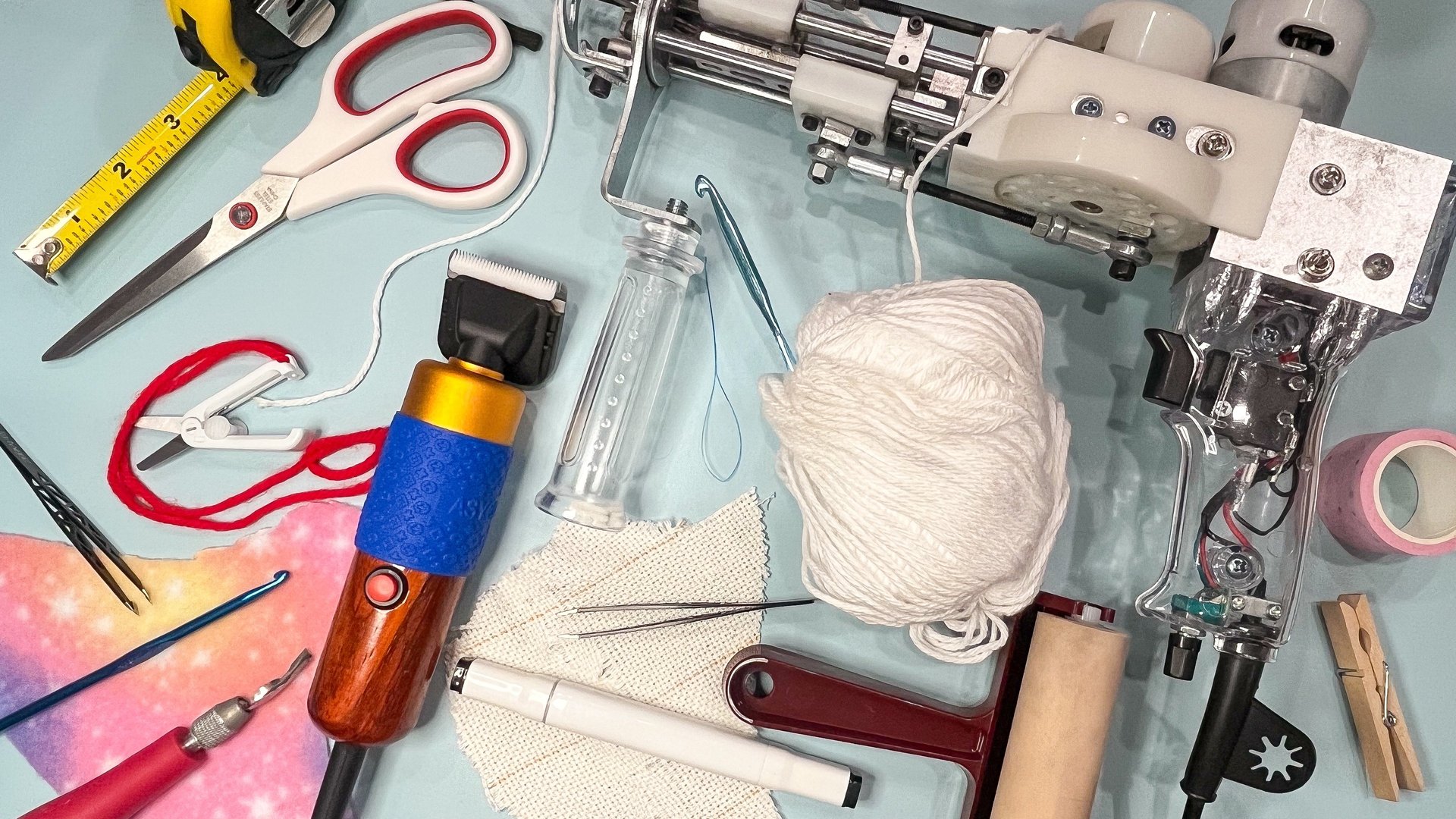 person wearing grey knit sweater