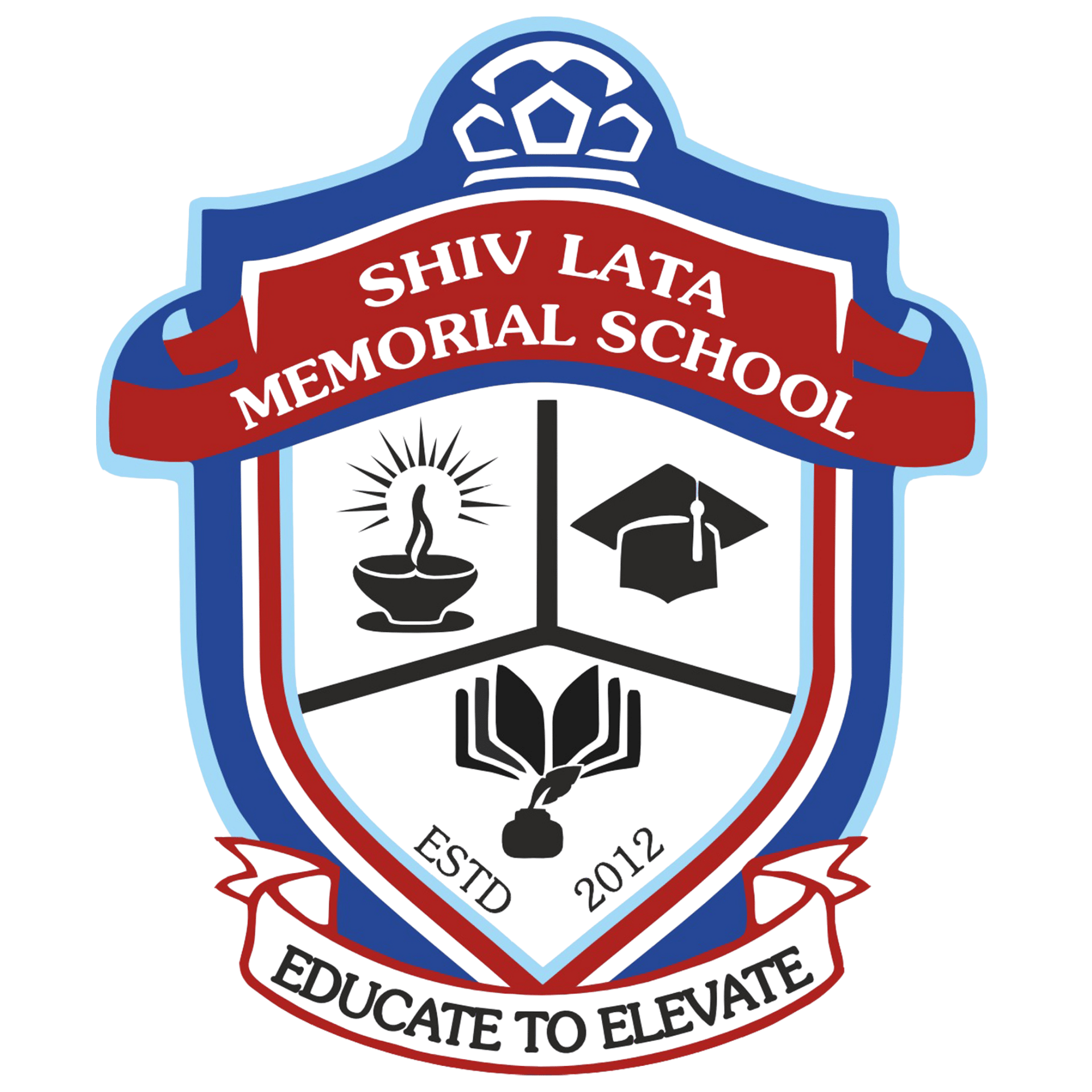 an abstract photo of a curved building with a blue sky in the background