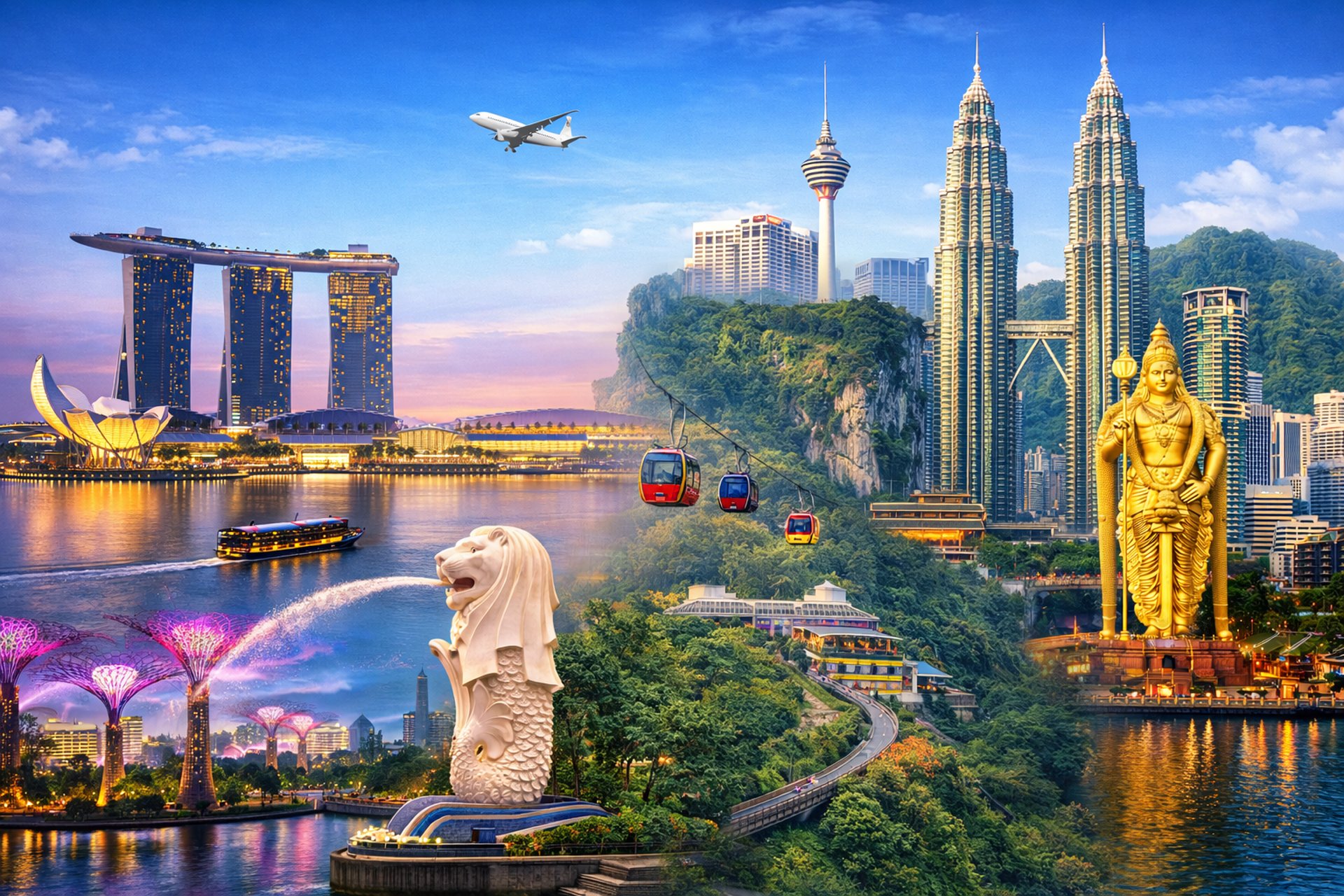Singapore Malaysia Holidays by Soma Journeys