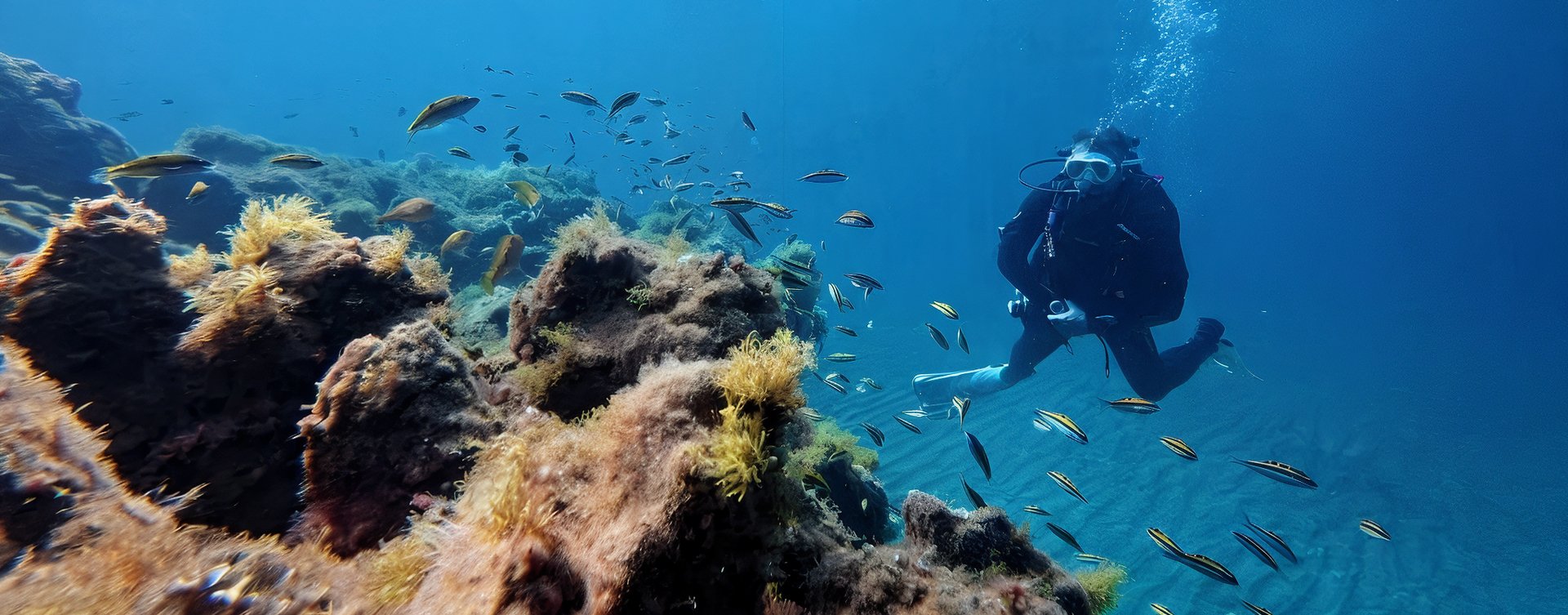 black shark underwater photo