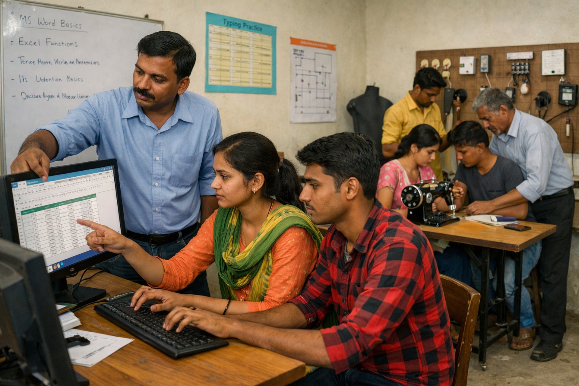 black blue and yellow textile