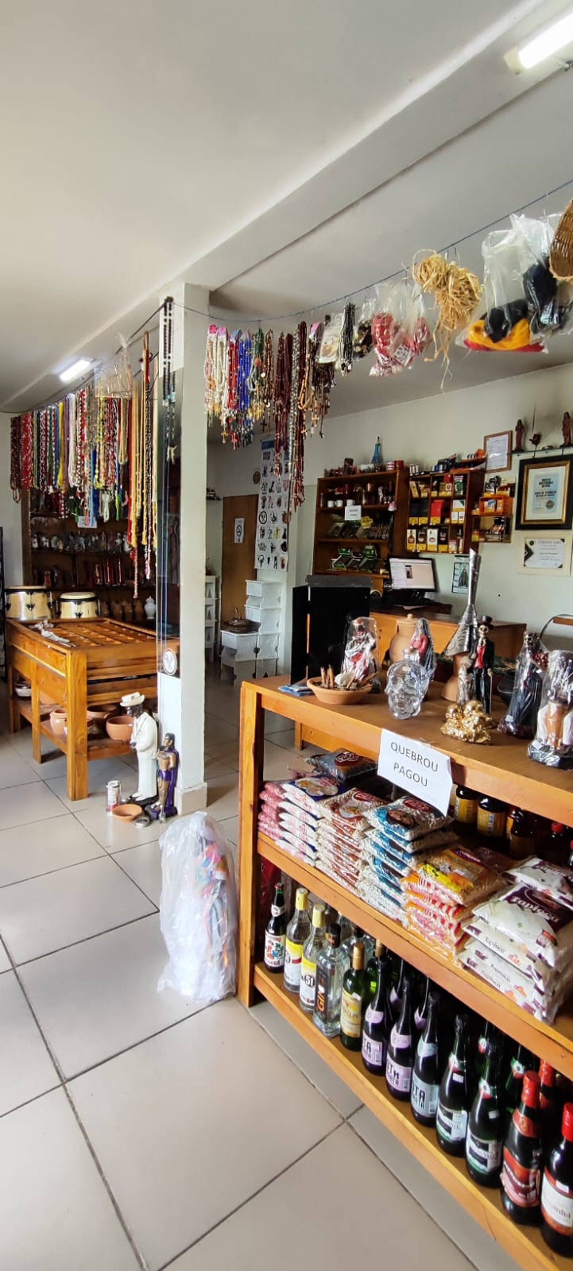 blue and red wooden door