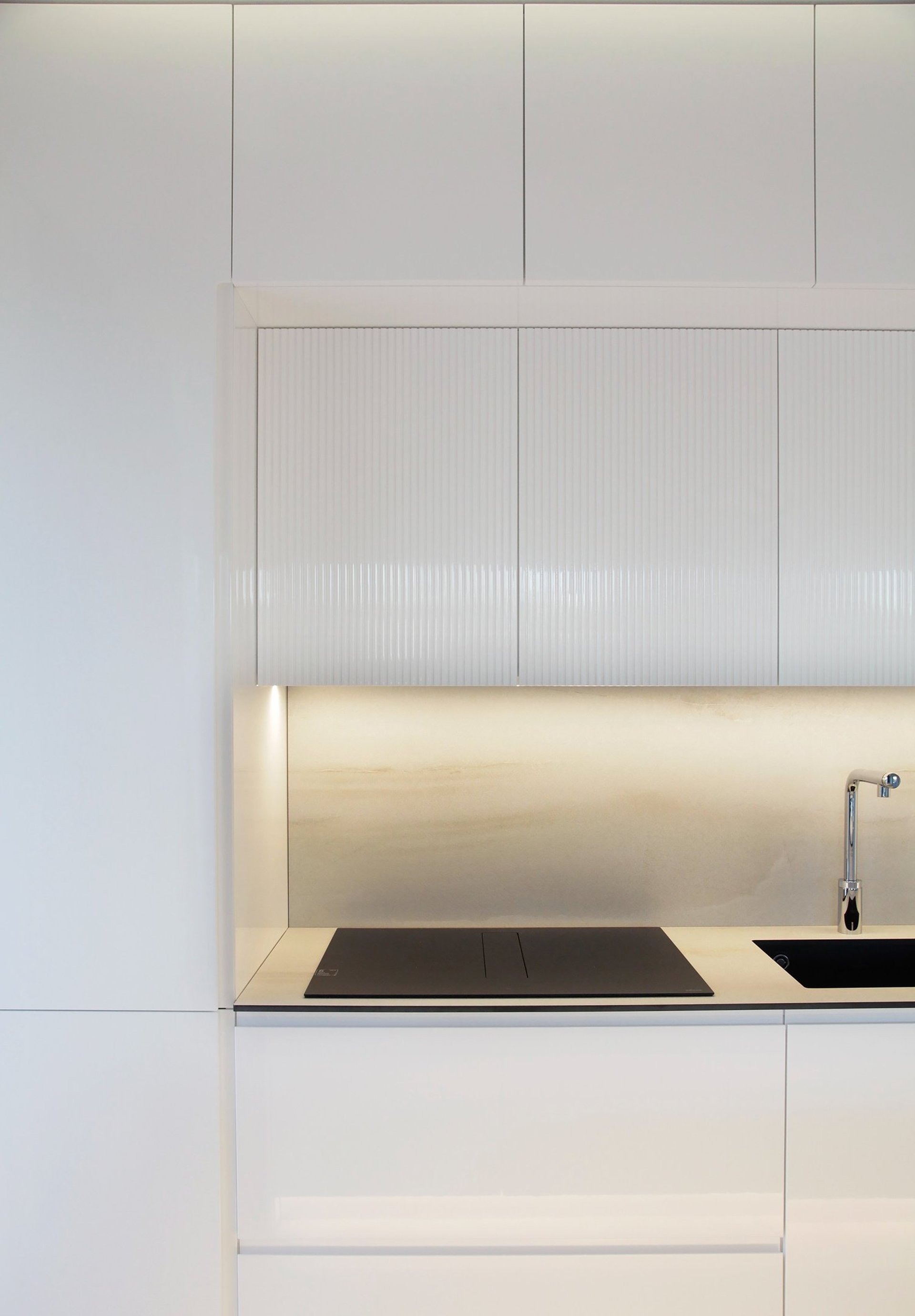 black and brown leather padded tub sofa