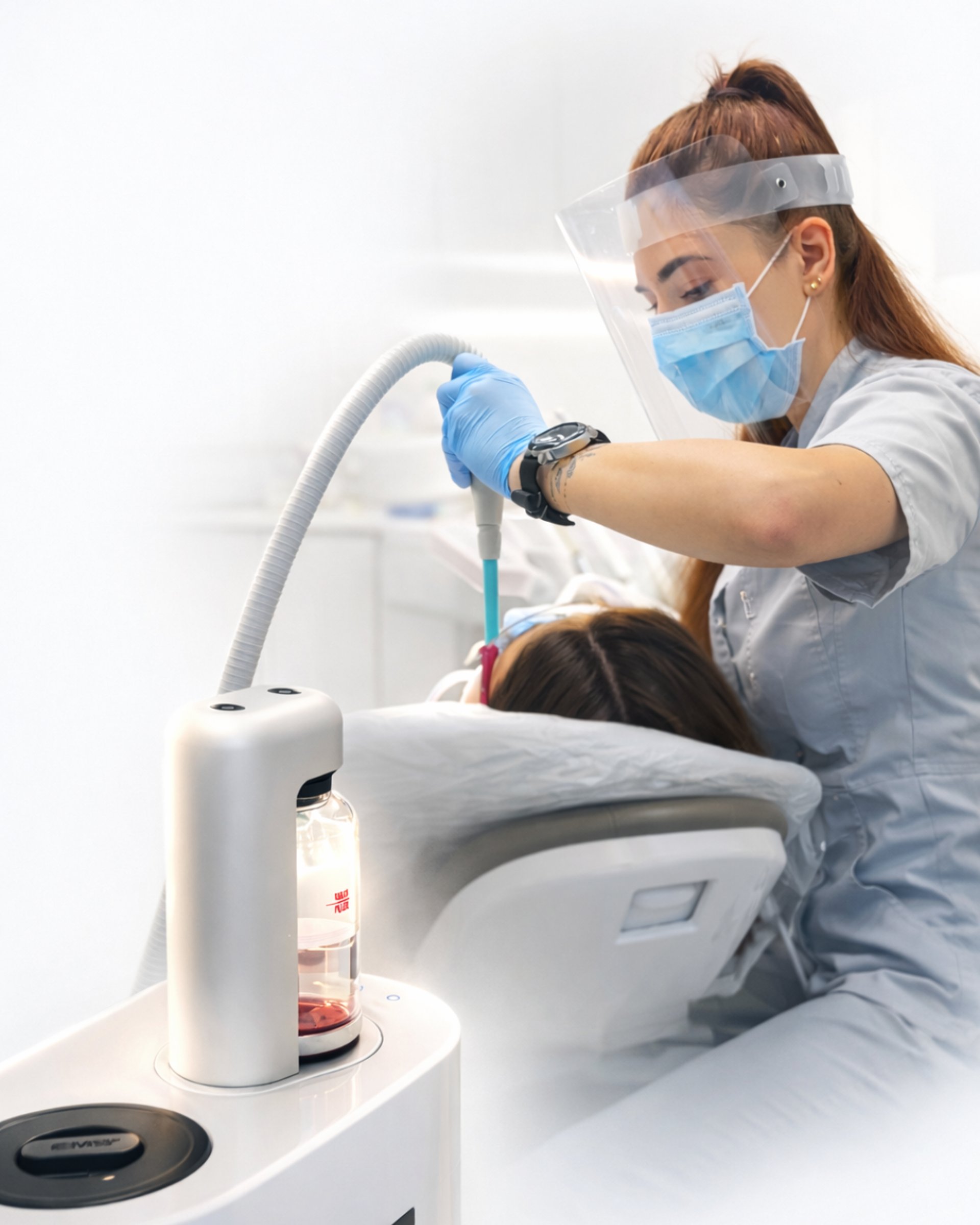 woman wearing yellow long-sleeved dress under white clouds and blue sky during daytime