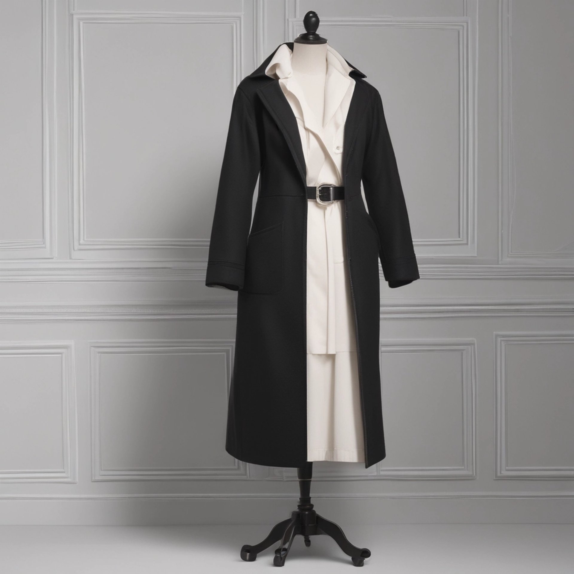 woman in blue and white shirt