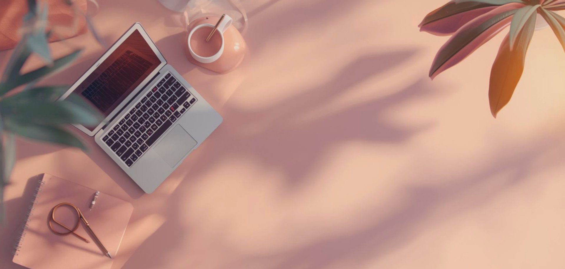 silver iMac displaying color gradient