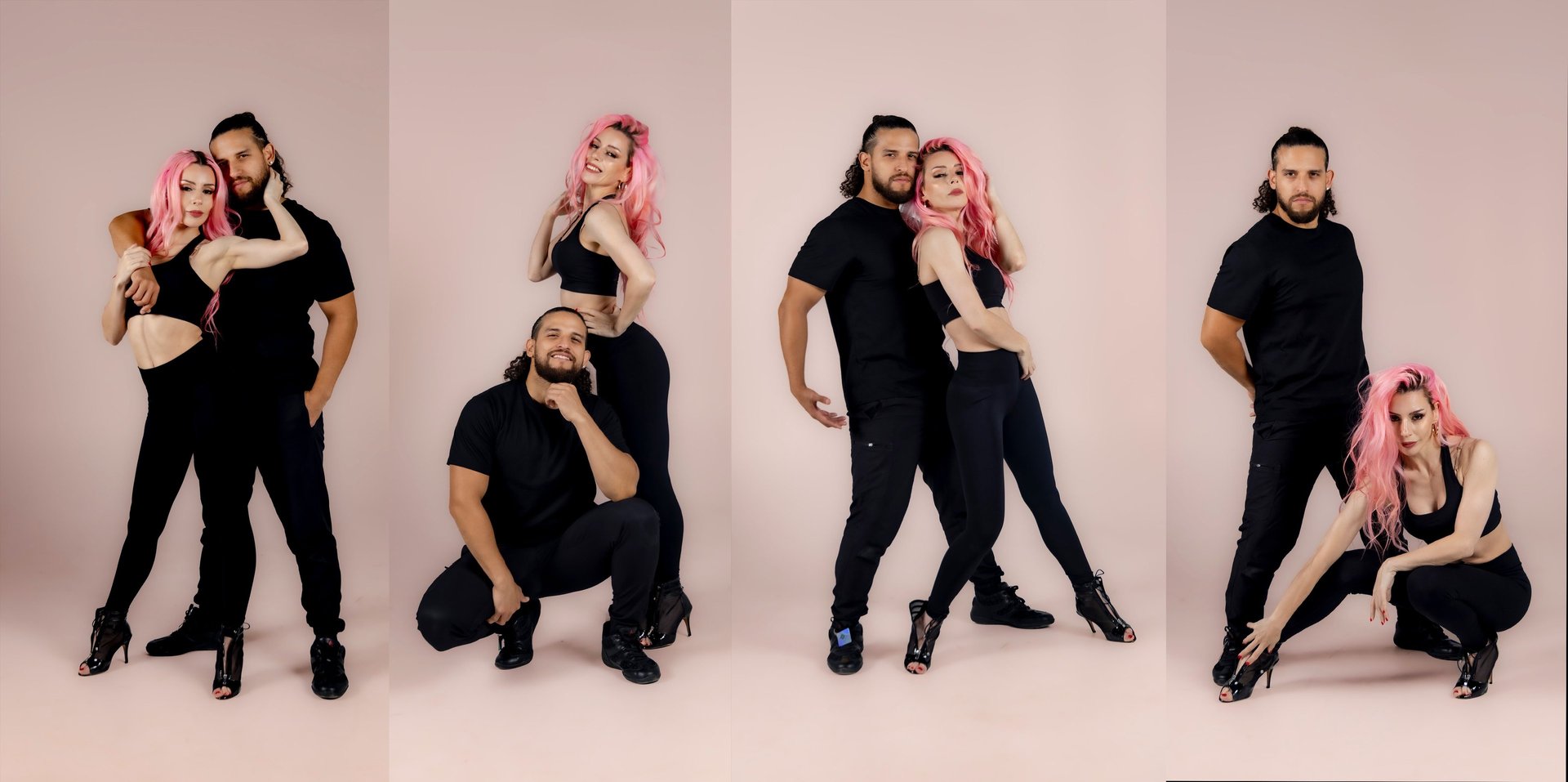 silhouette of people dancing