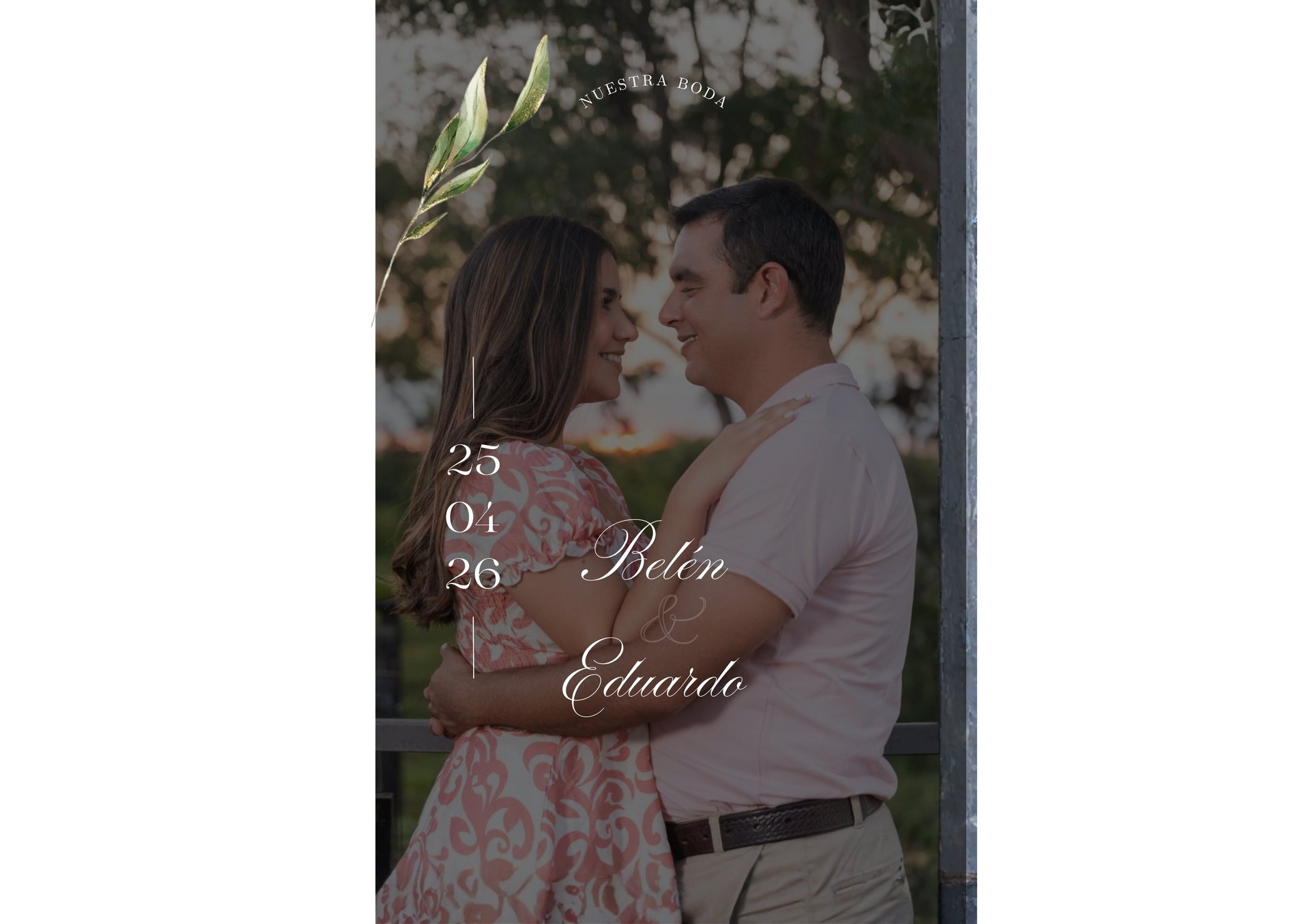 woman in white wedding dress stands in front of man in tuxedo