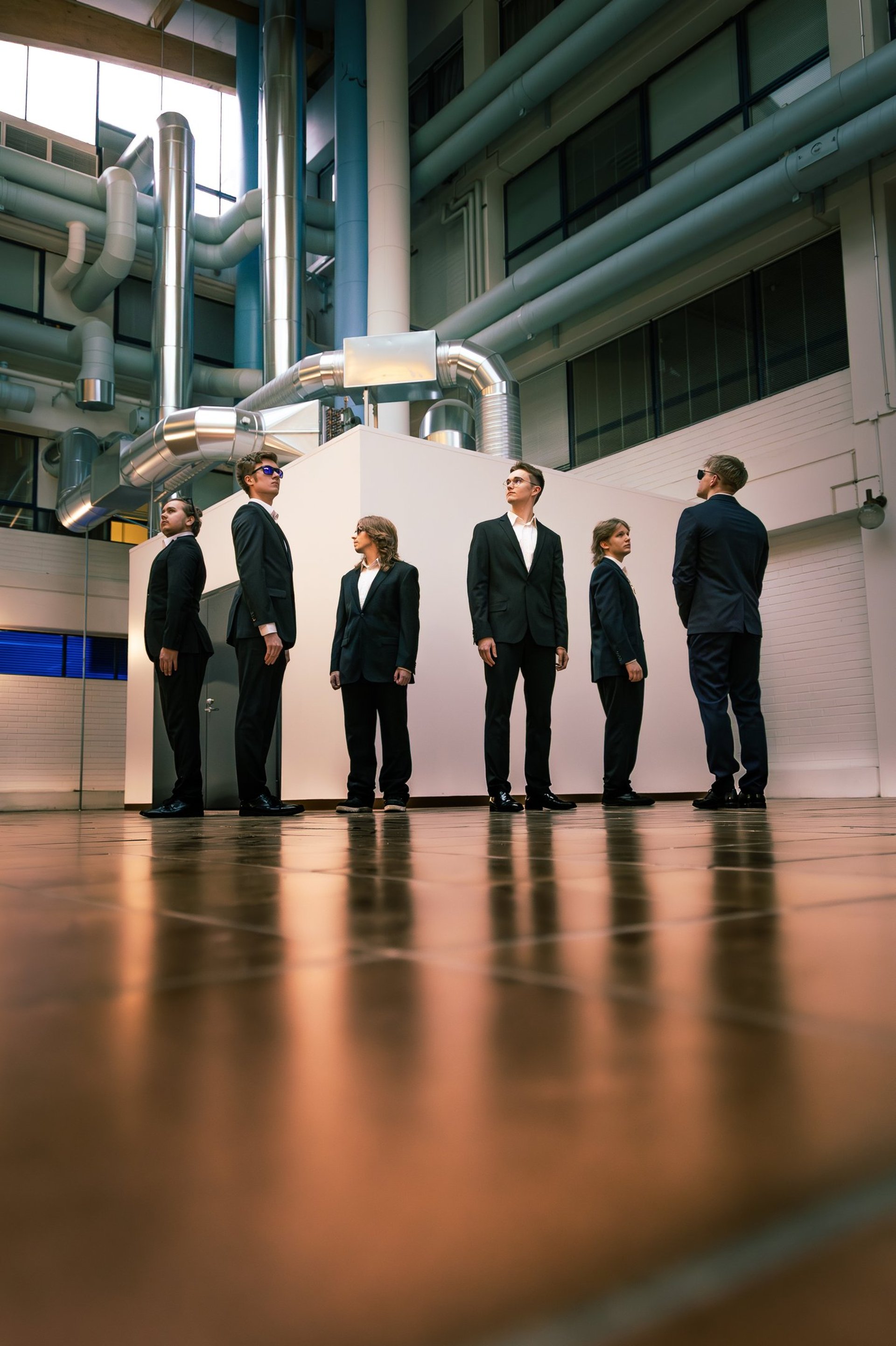 black blue and yellow textile