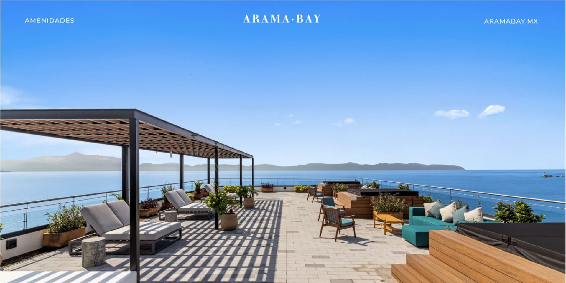 an abstract photo of a curved building with a blue sky in the background