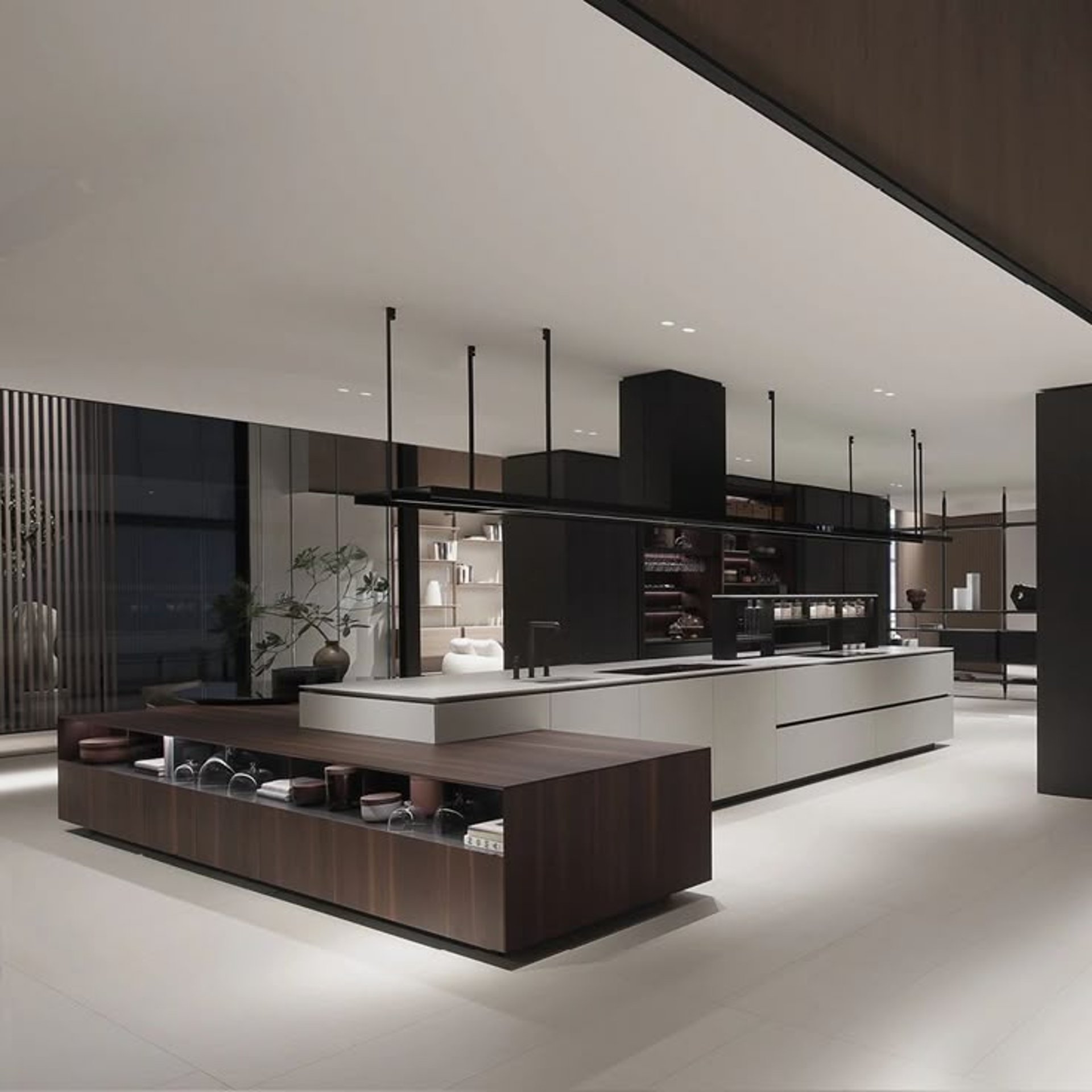 black and white bed linen