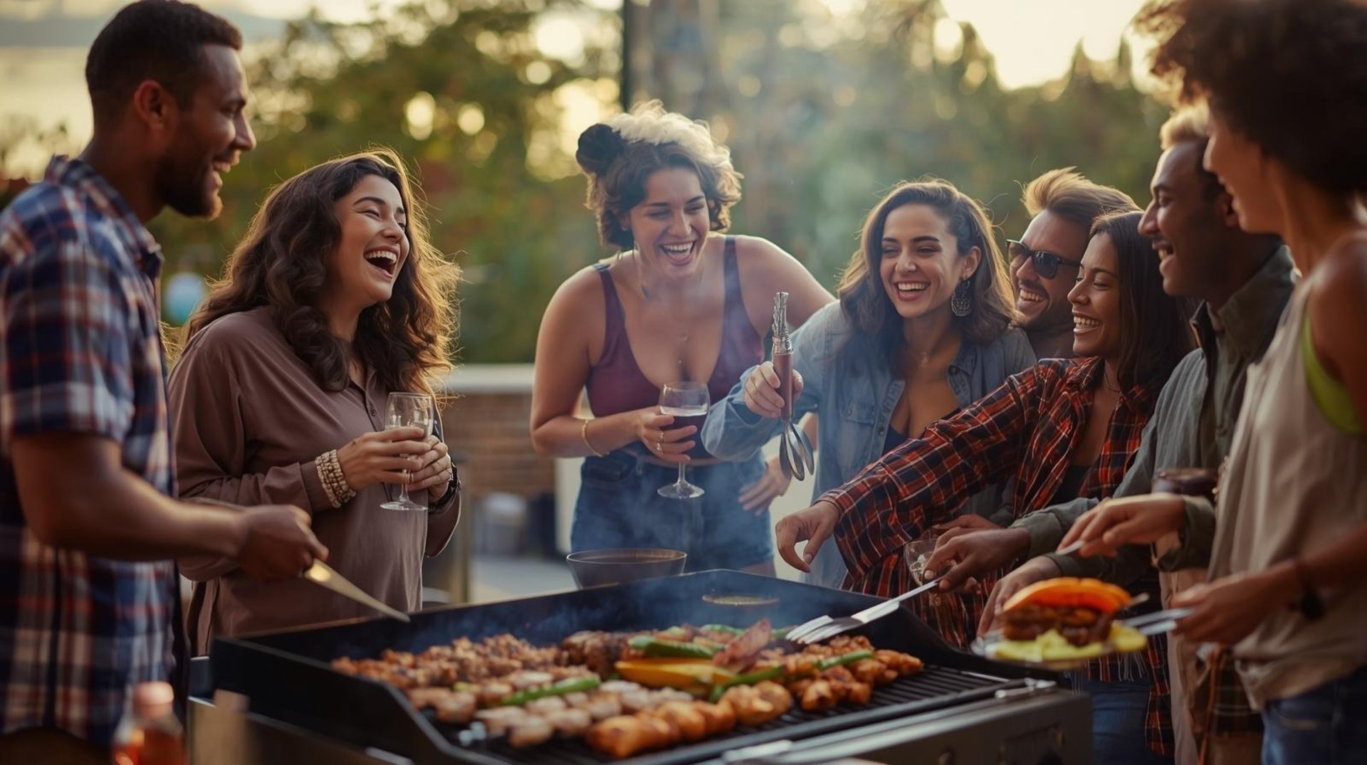 an abstract photo of a curved building with a blue sky in the background