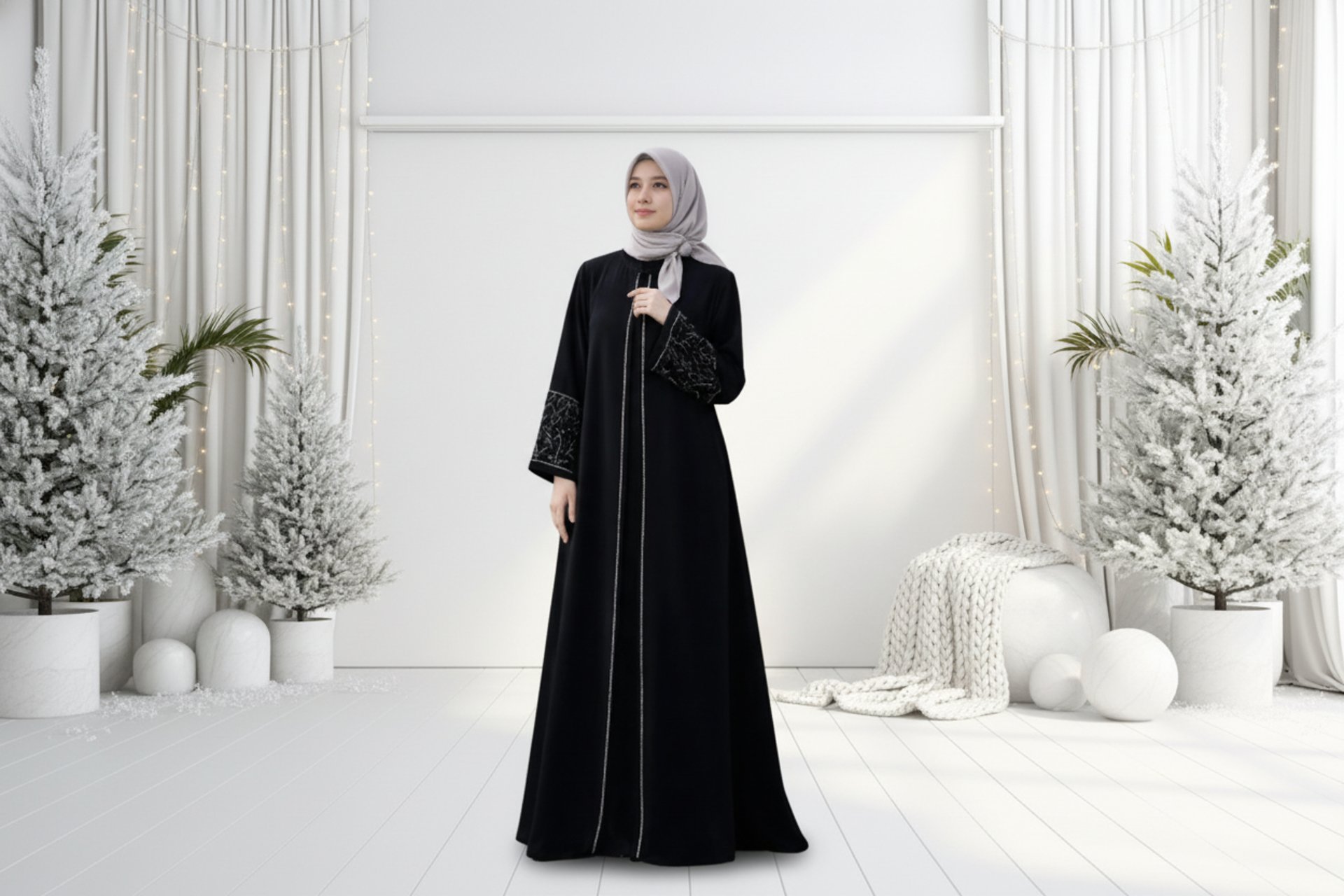 black and white bed linen