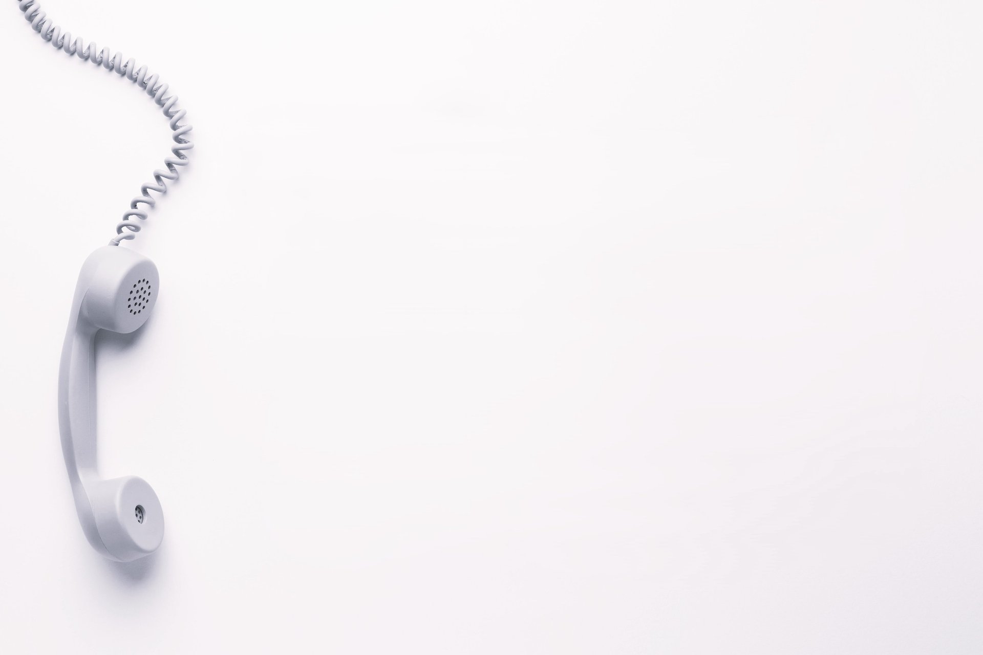 black corded telephone