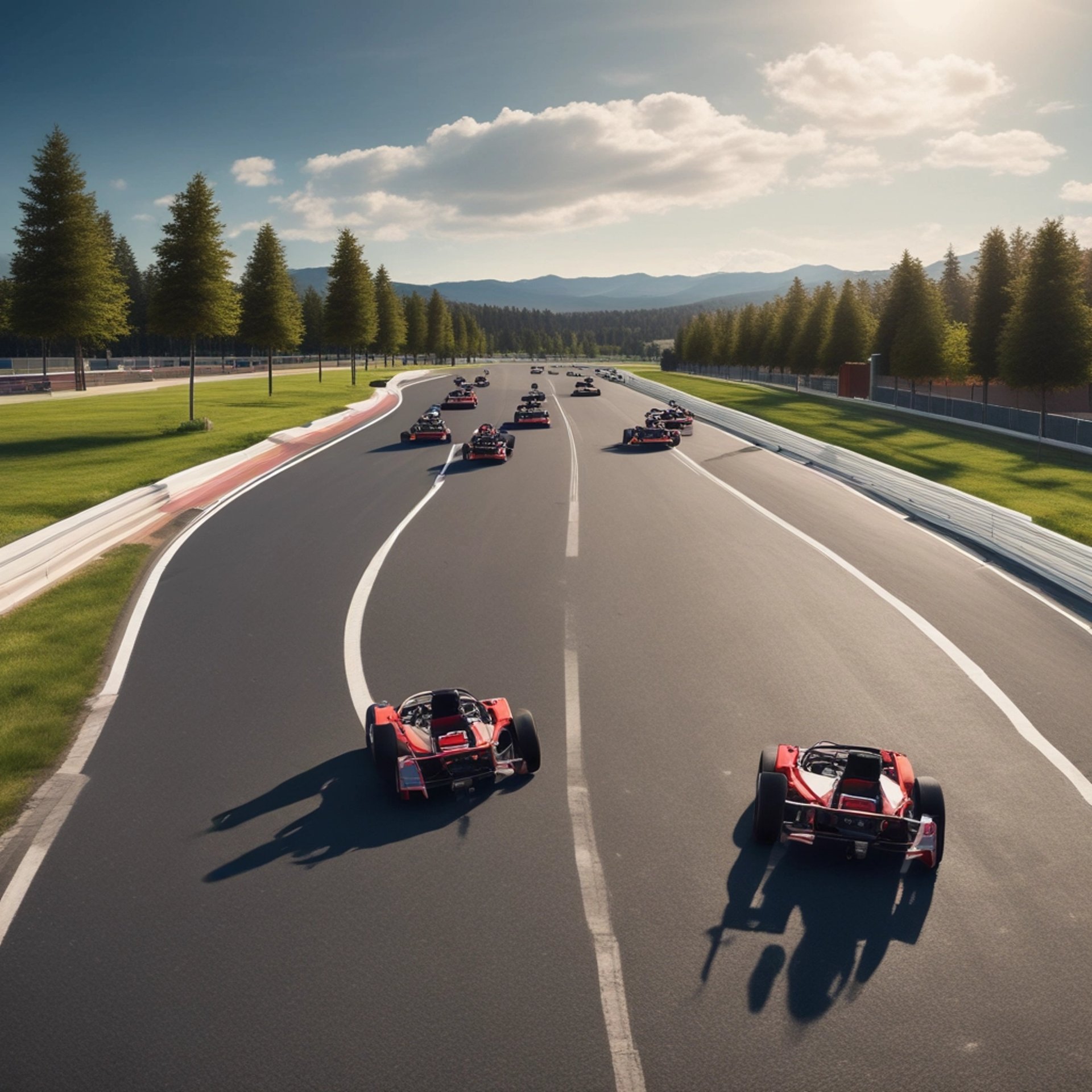 mountain range under blue sky