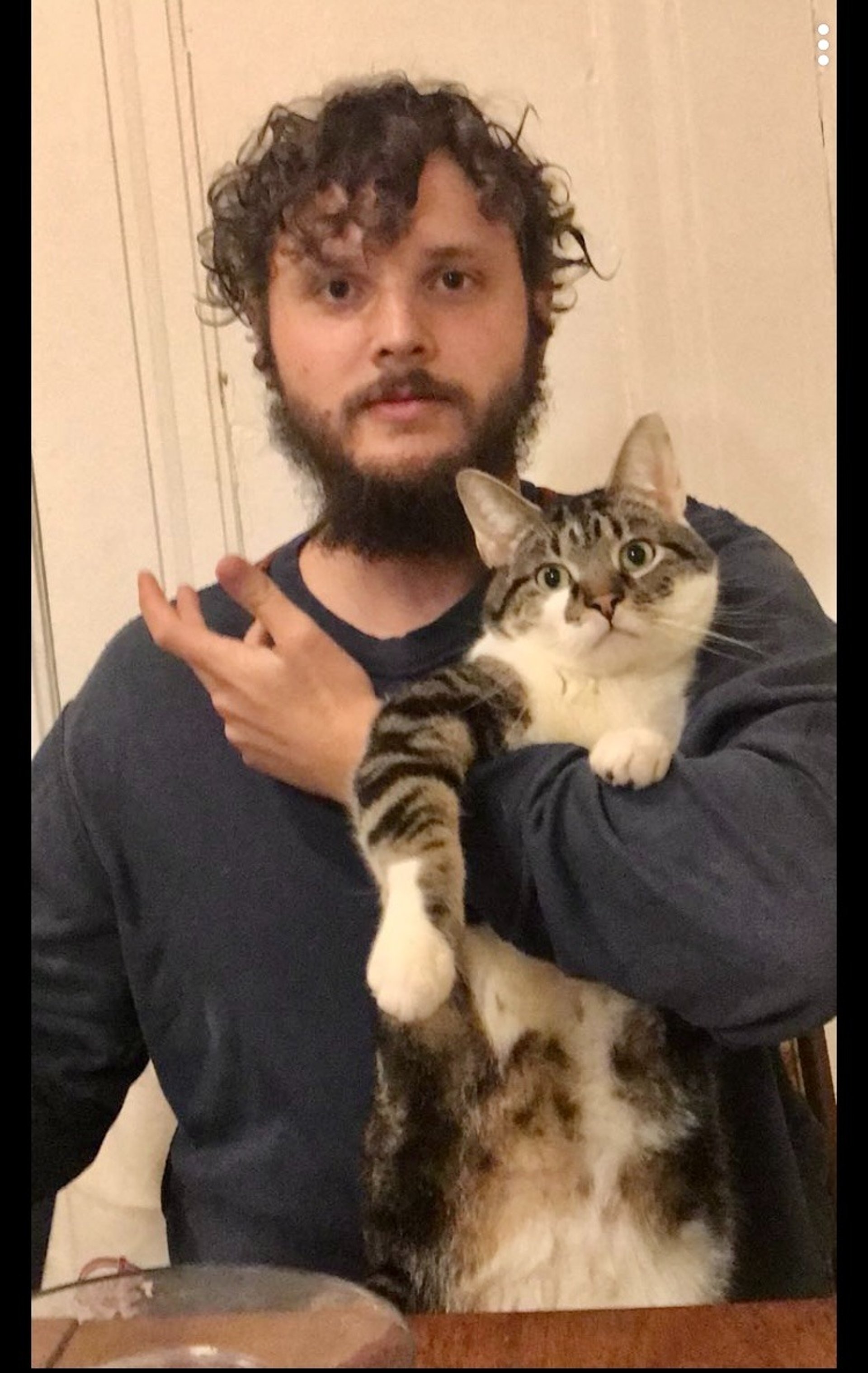 a close up of a black and brown abstract painting