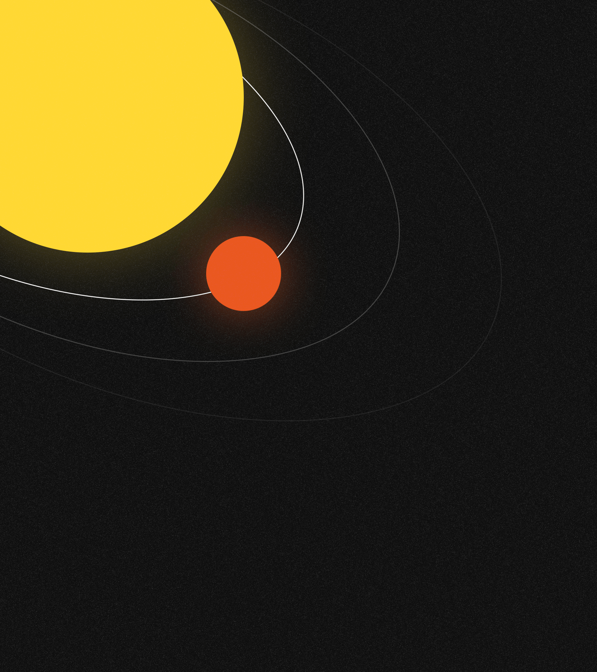 an abstract photo of a curved building with a blue sky in the background