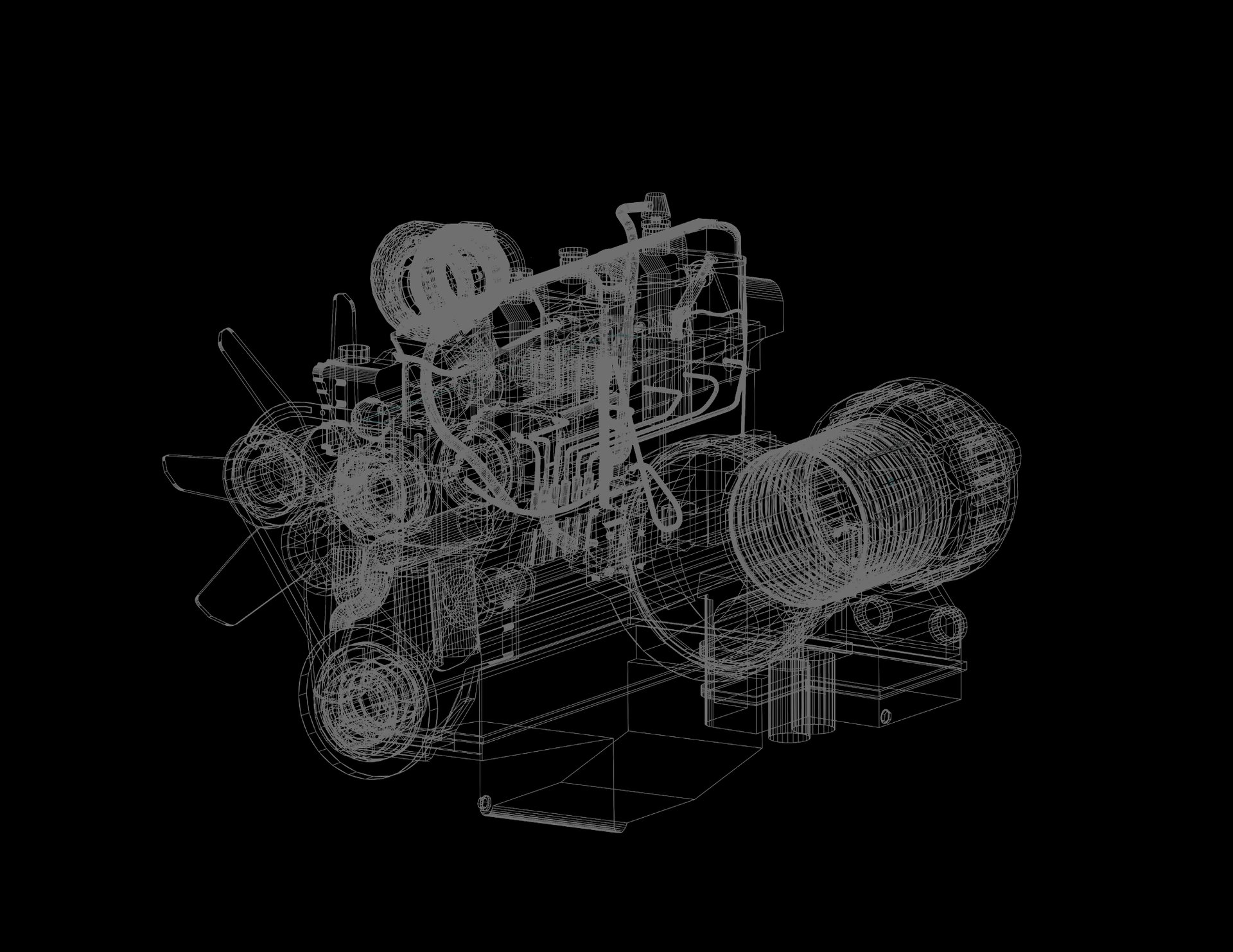 a close up of a person working on an engine