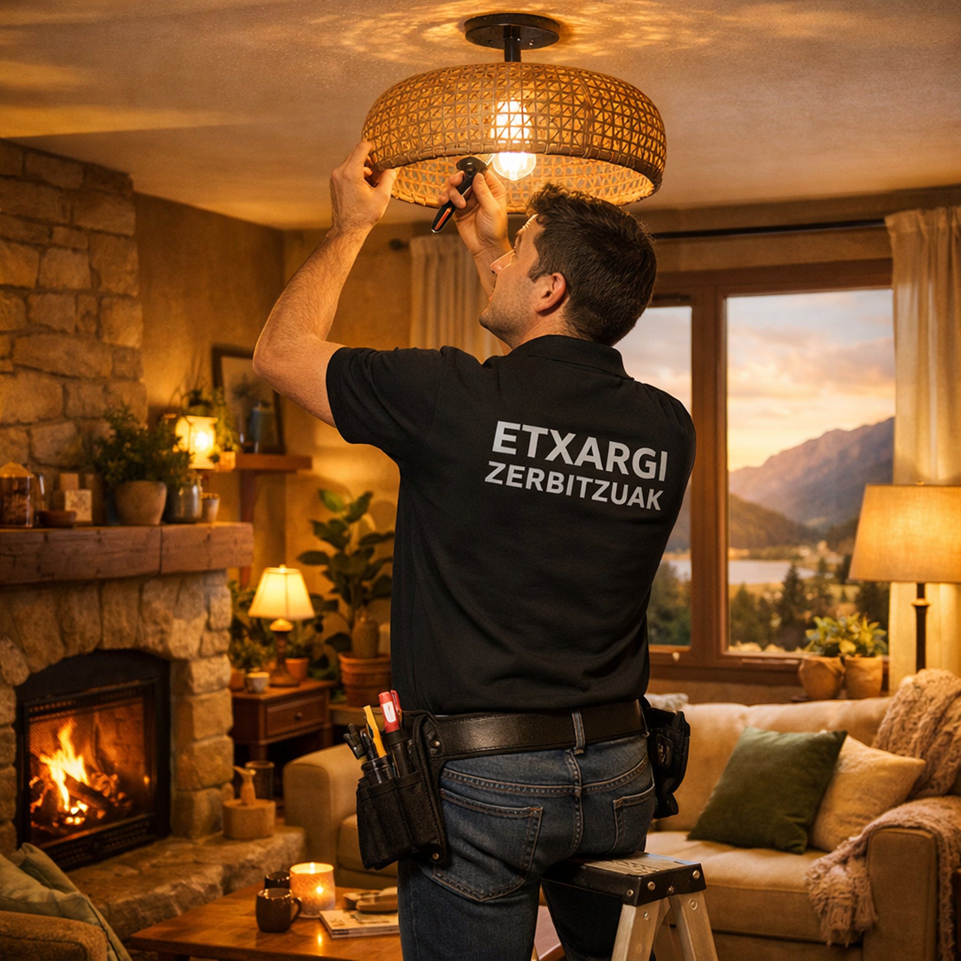 black and brown leather padded tub sofa