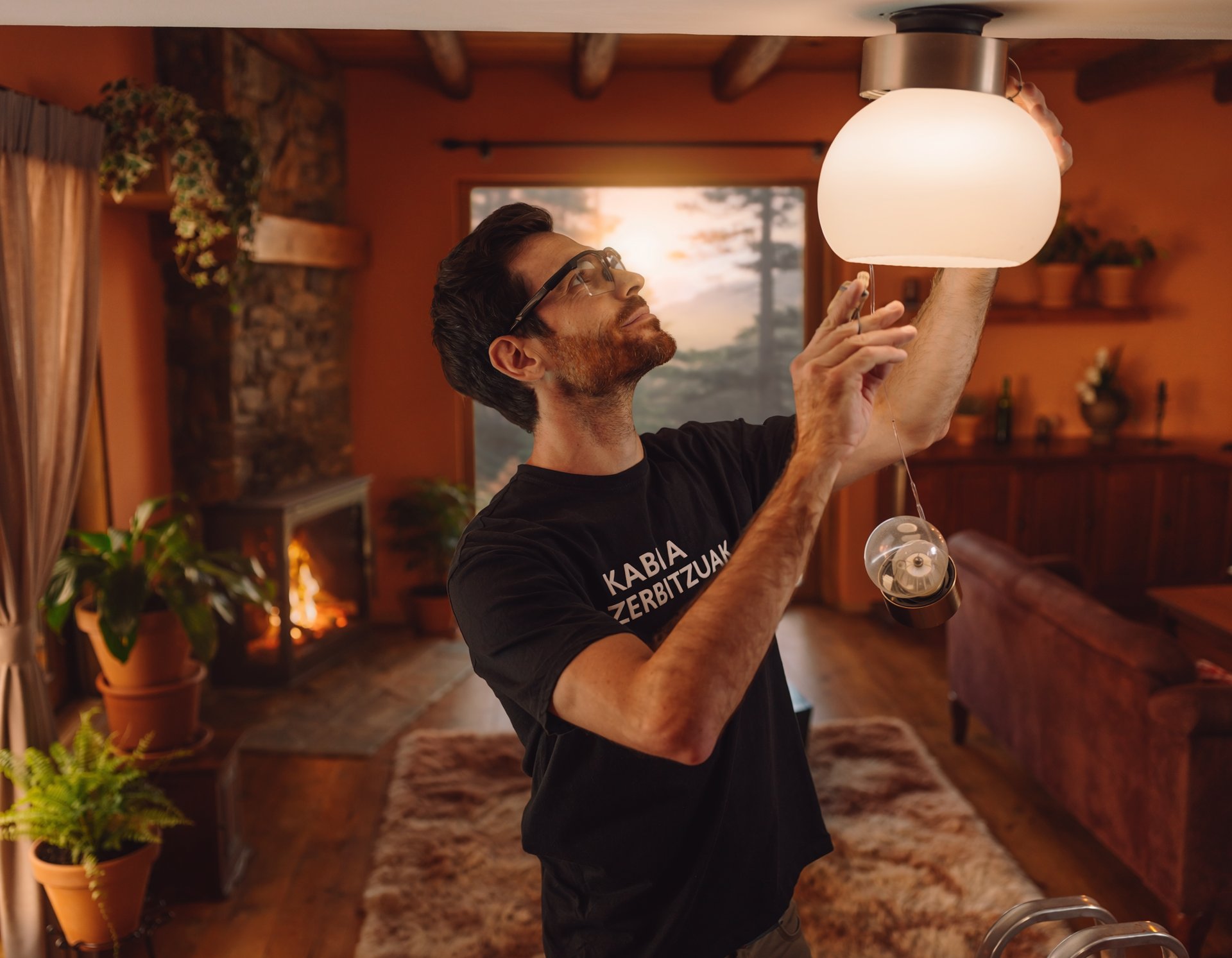 black and brown leather padded tub sofa