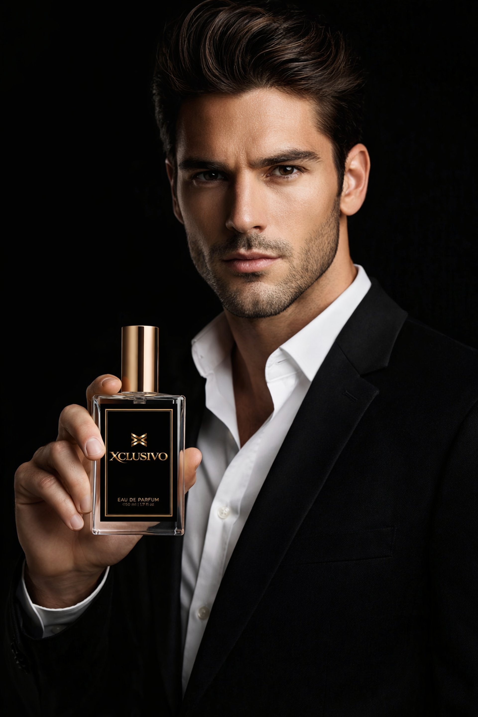 a black and white photo of a liquid drop