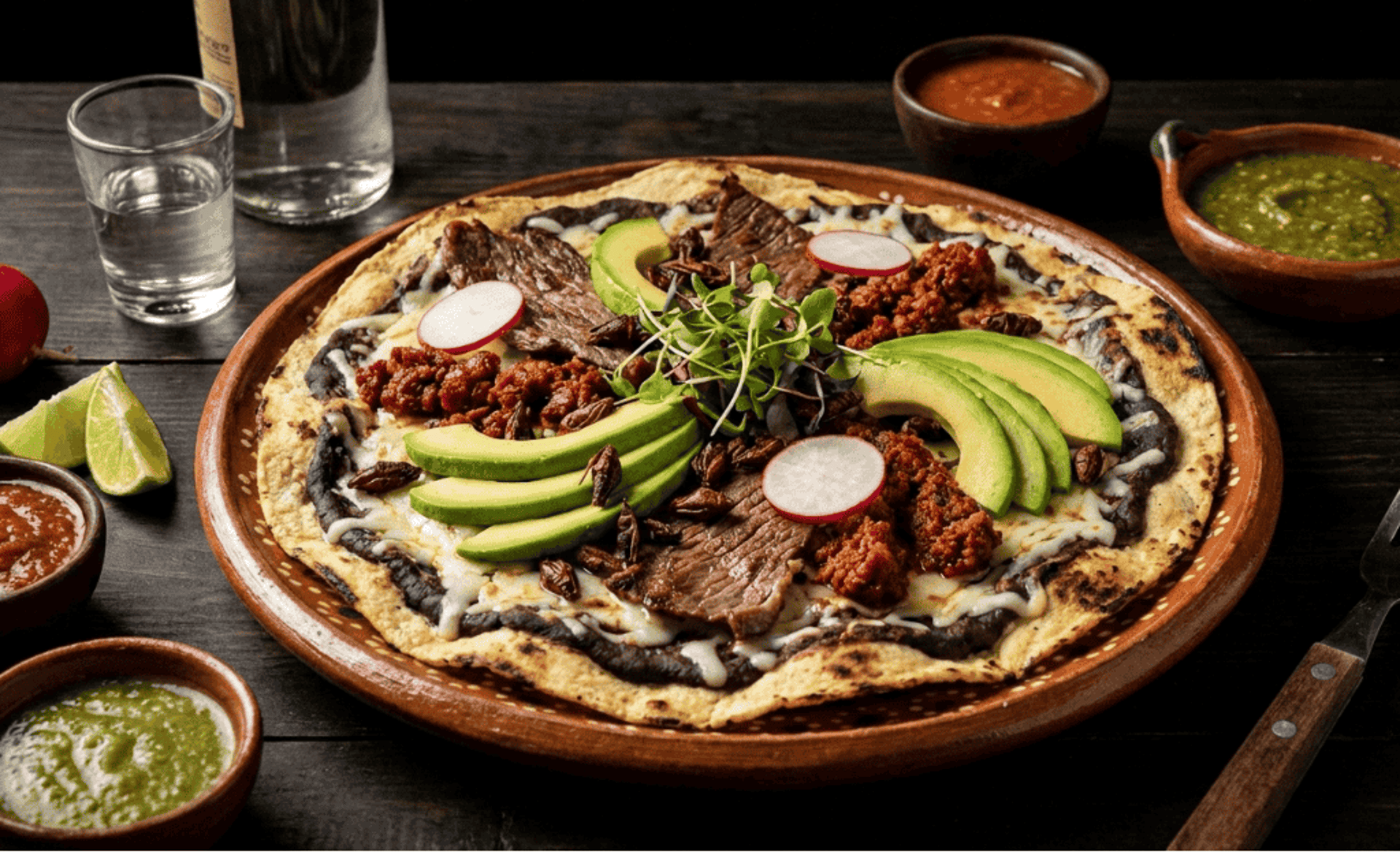 Tlayuda Milpa Urbana Cocina Mexicana