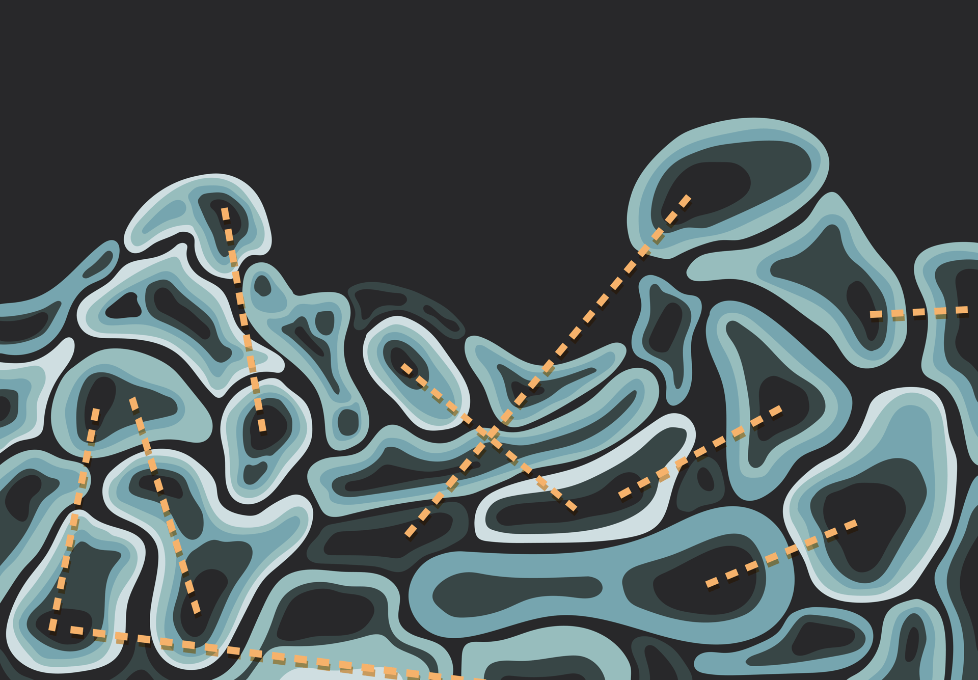 black and brown leather padded tub sofa