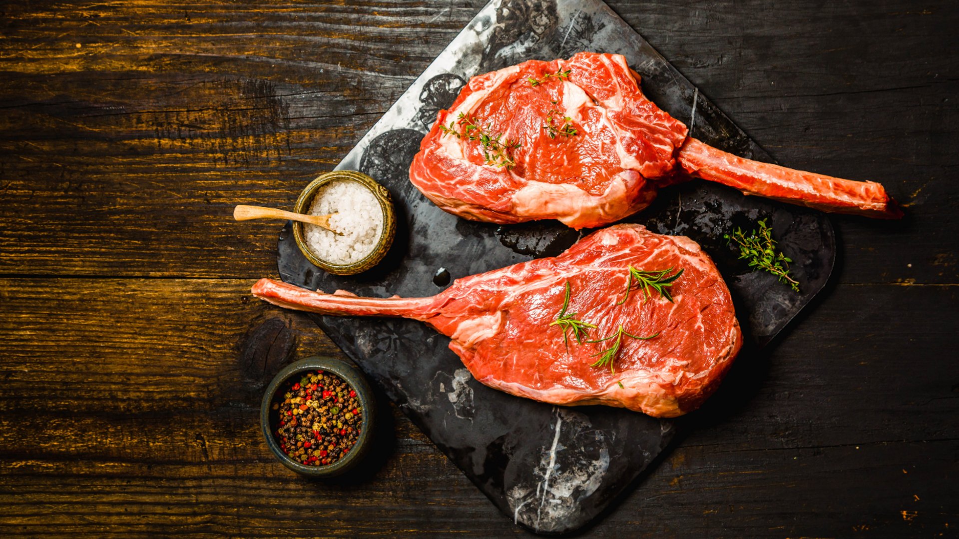 raw meat on white ceramic plate