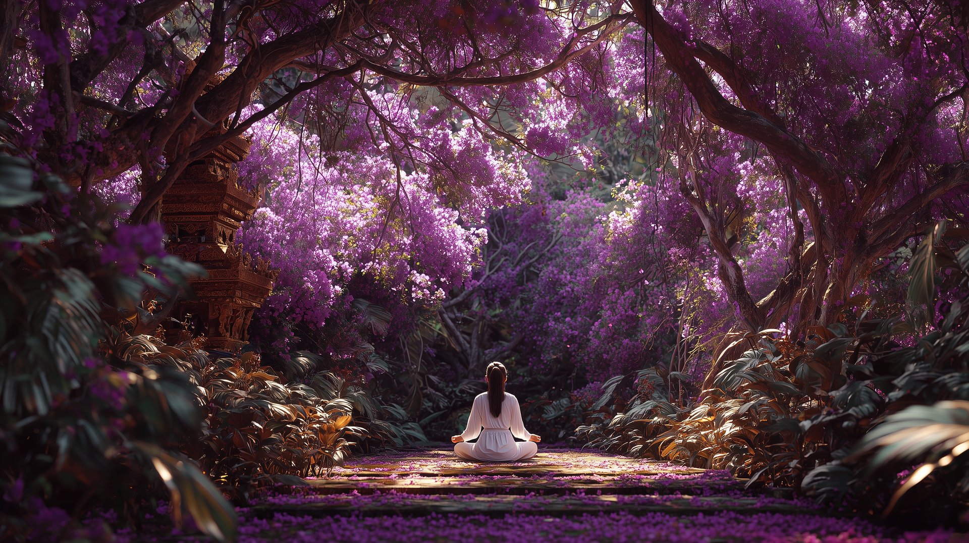 an abstract photo of a curved building with a blue sky in the background