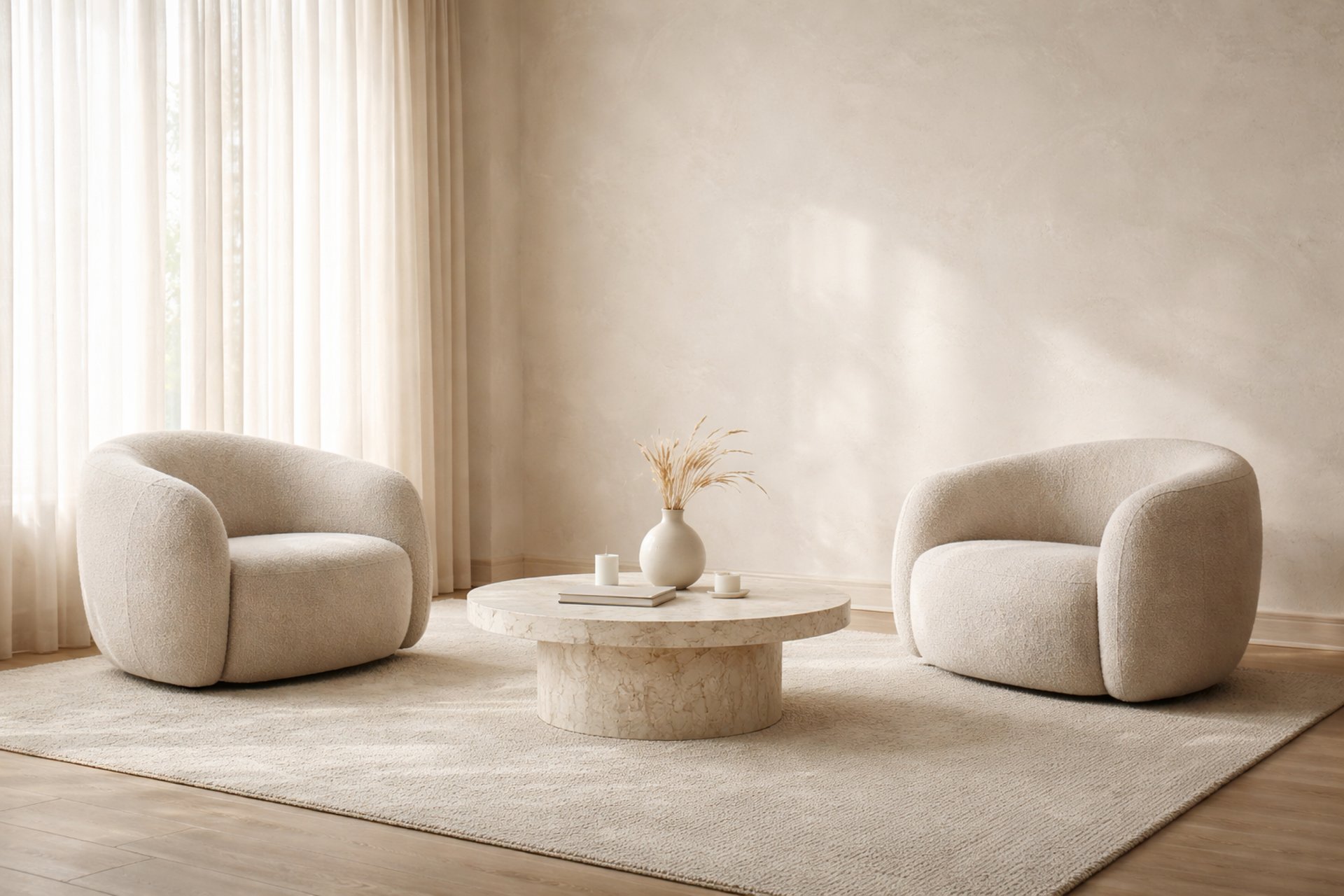 a couple of chairs sitting next to each other