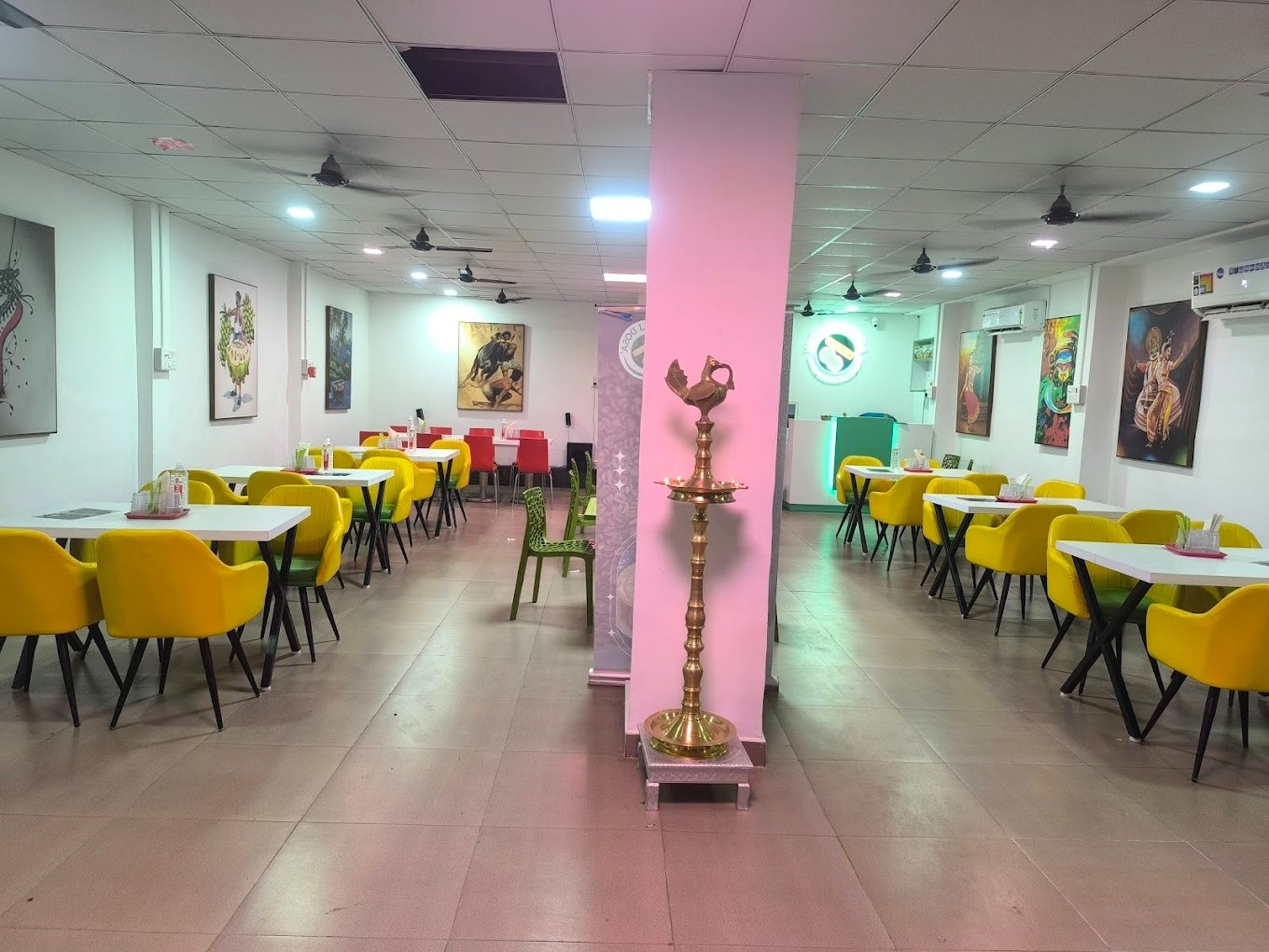 woman wearing yellow long-sleeved dress under white clouds and blue sky during daytime