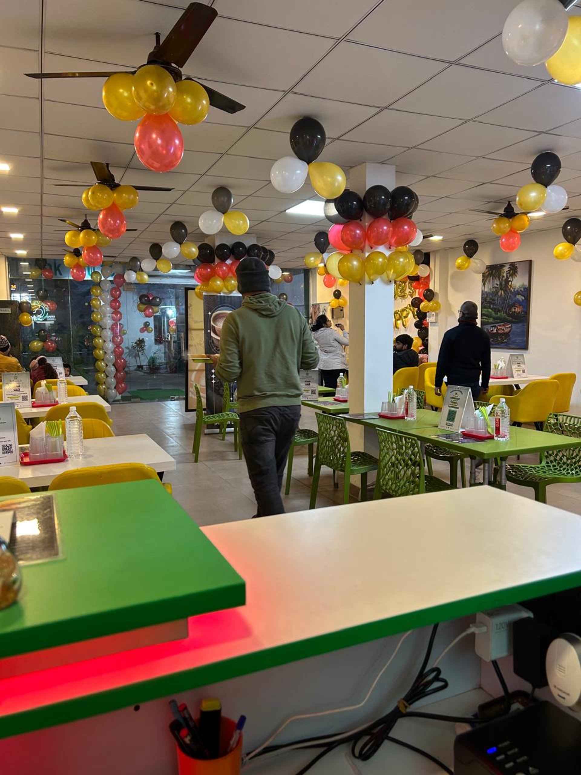 woman wearing yellow long-sleeved dress under white clouds and blue sky during daytime