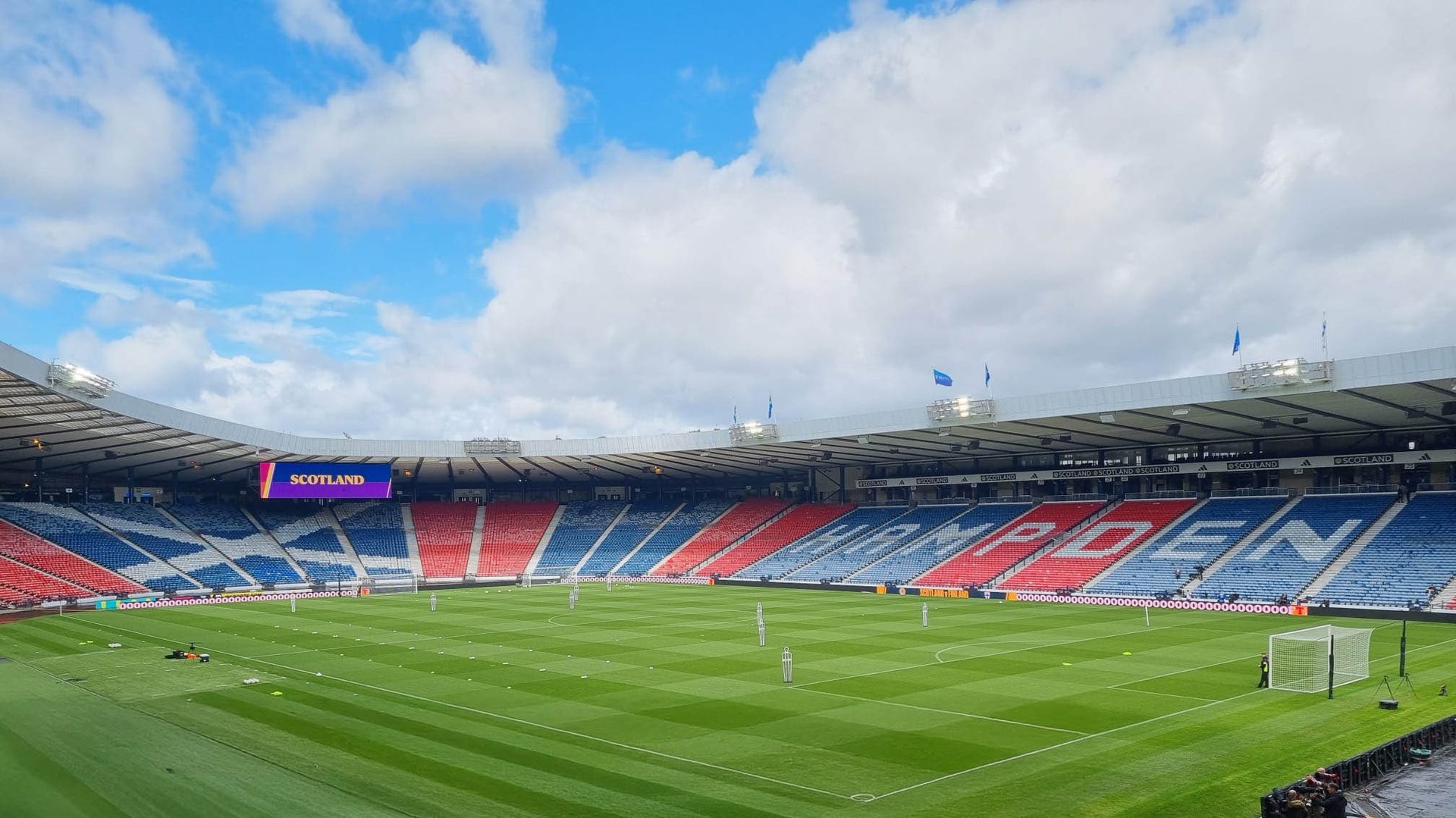 Hampden Park, Scotland's National Stadium and theplace we qualified for World CUp 2026